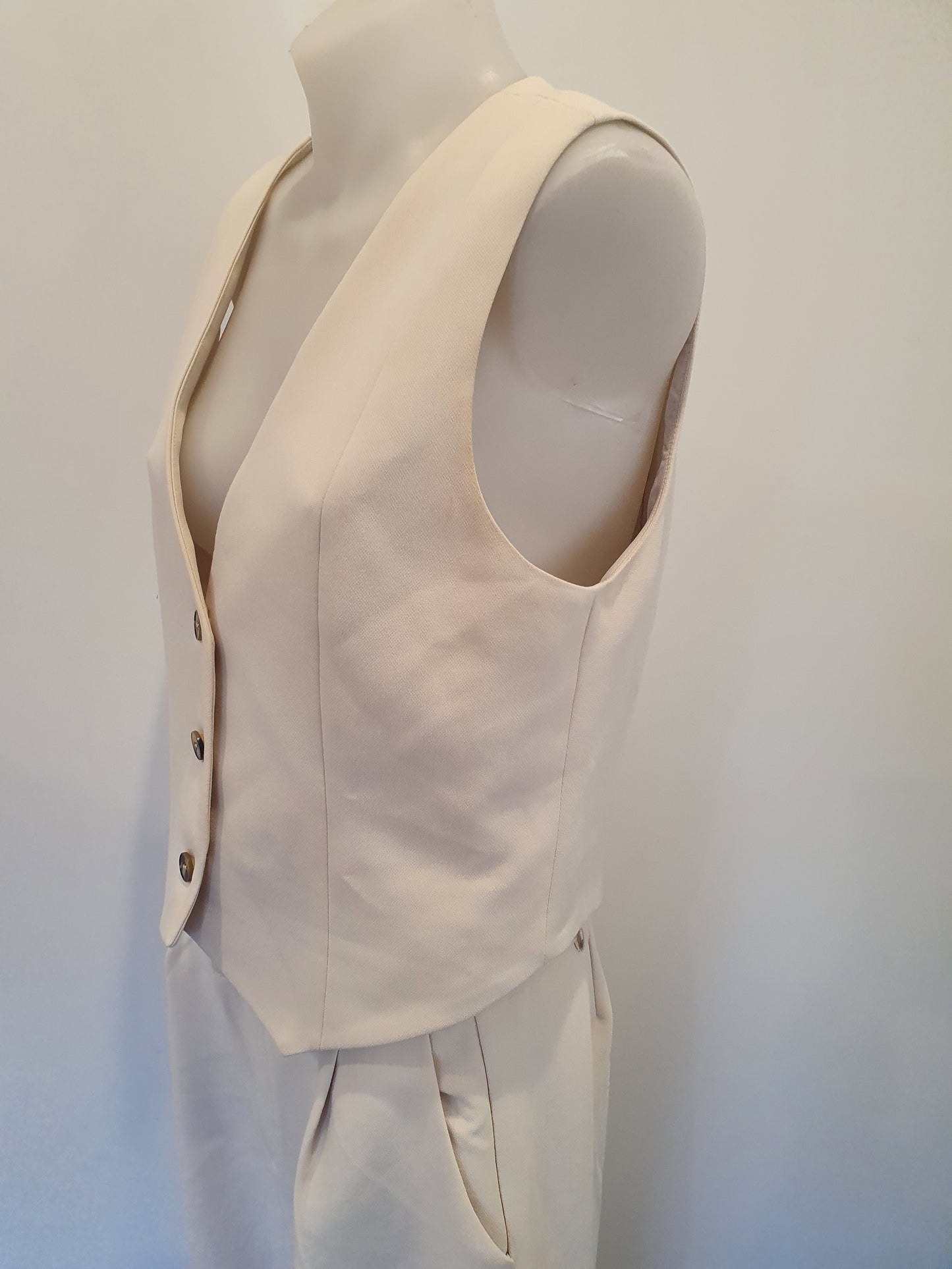 Dissh Cream Pants - Size 12