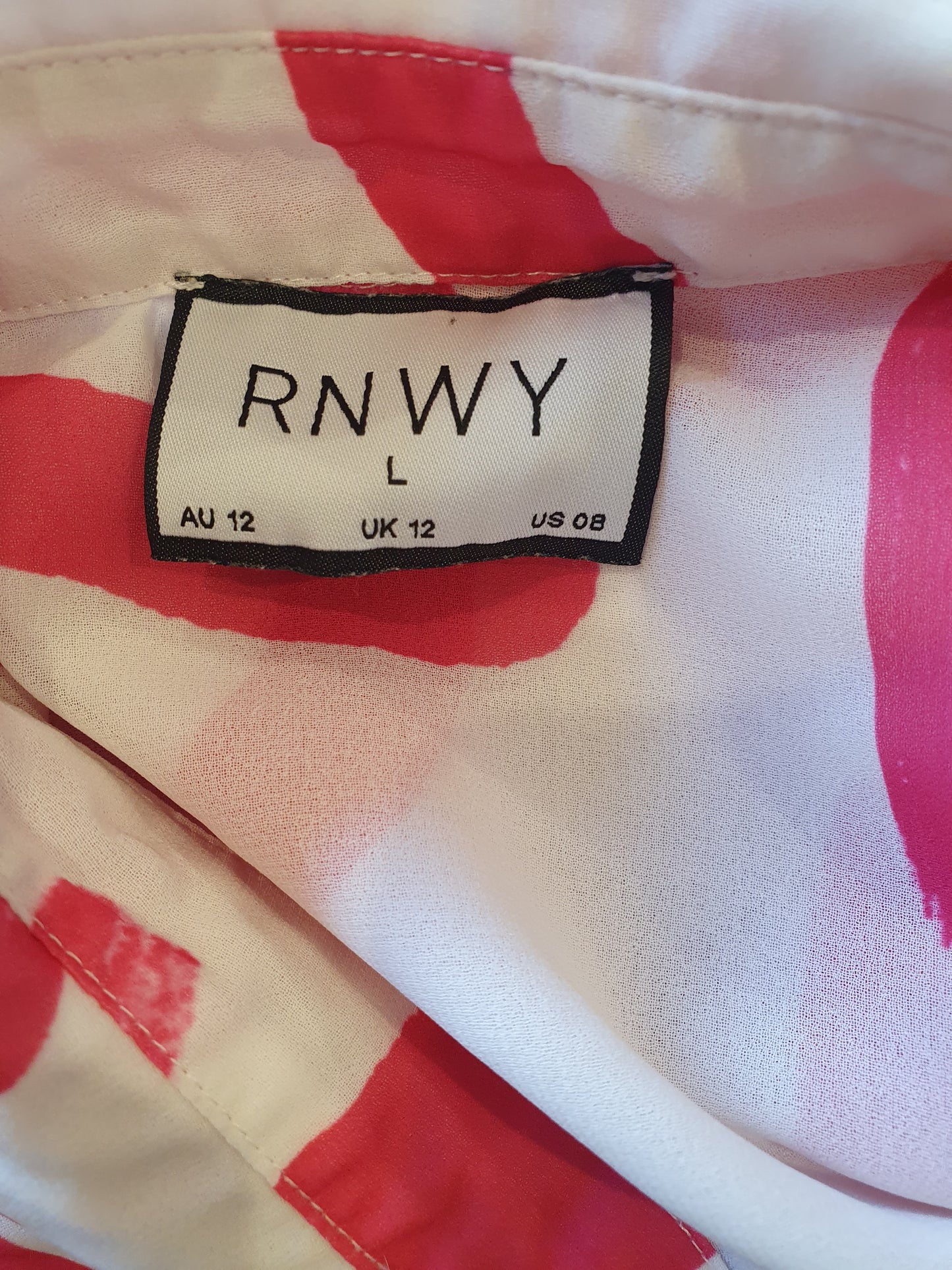 RNWY Patterned Shirt - Size 12