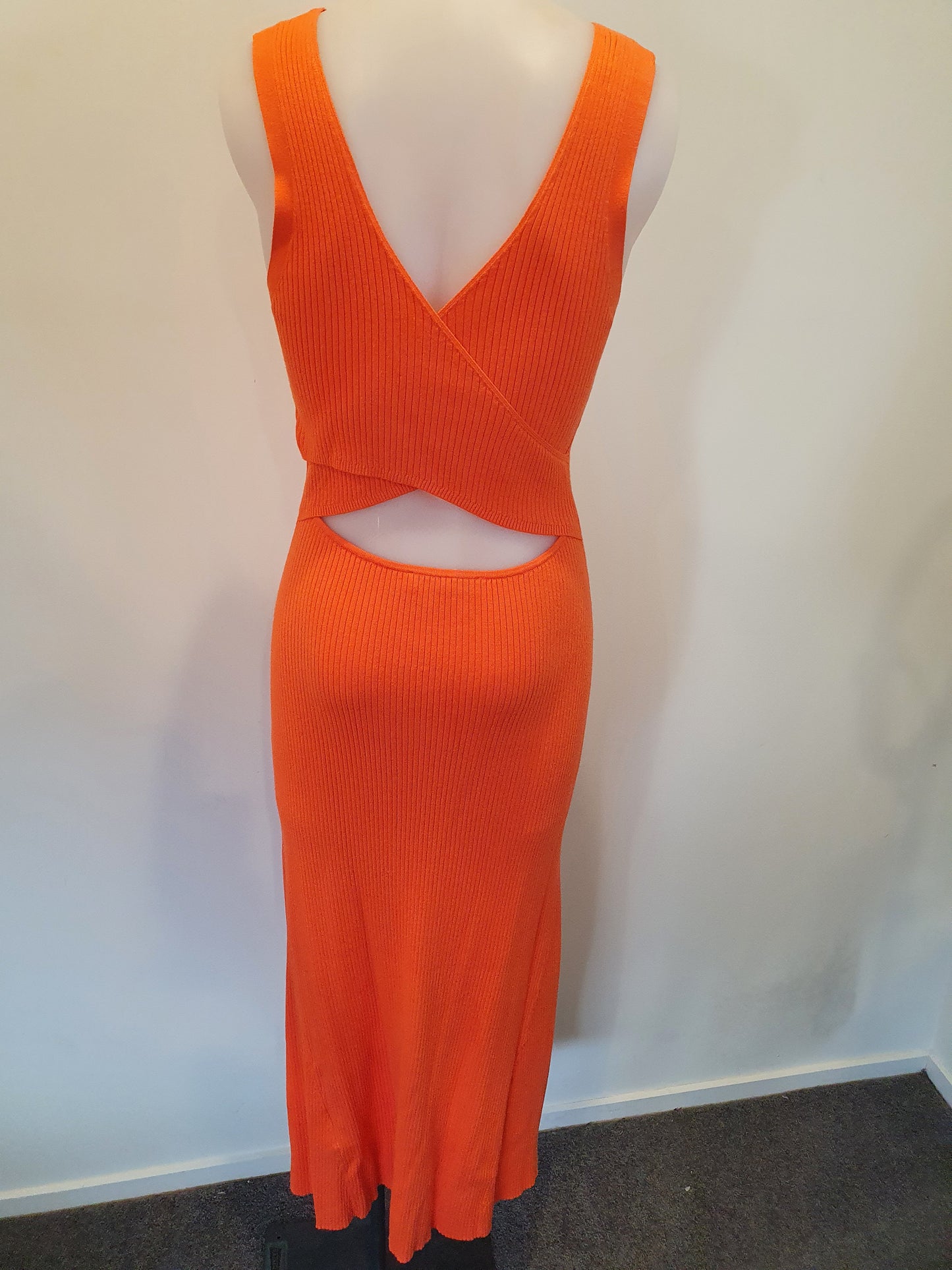 Forever New Ribbed Dress - Size 12