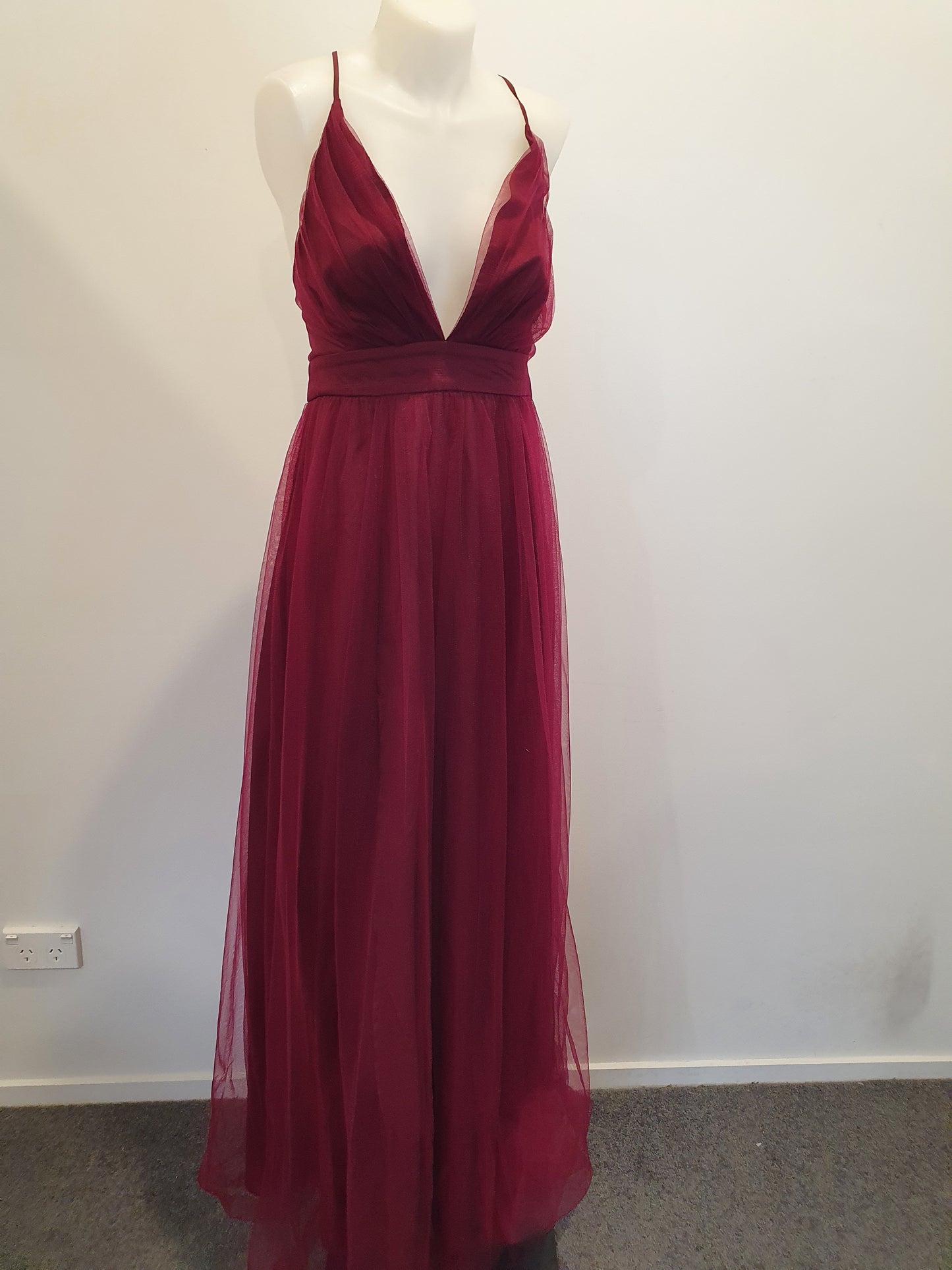 Showpo Tulle Formal Dress - Size 10