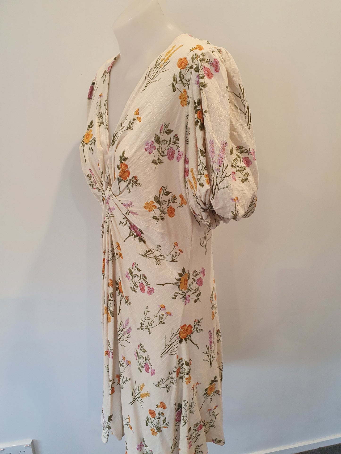 Petal + Pup Linen Dress - Size L (12/14)