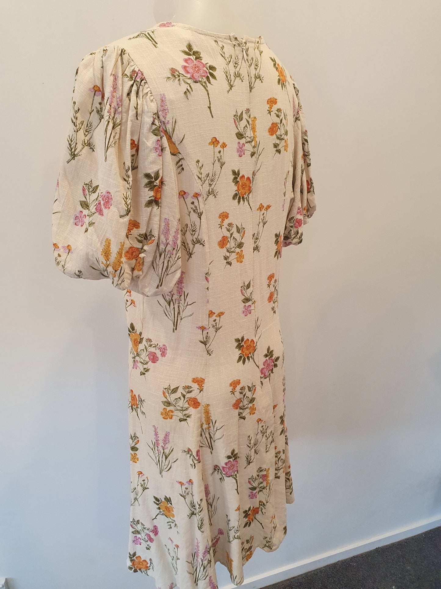 Petal + Pup Linen Dress - Size L (12/14)