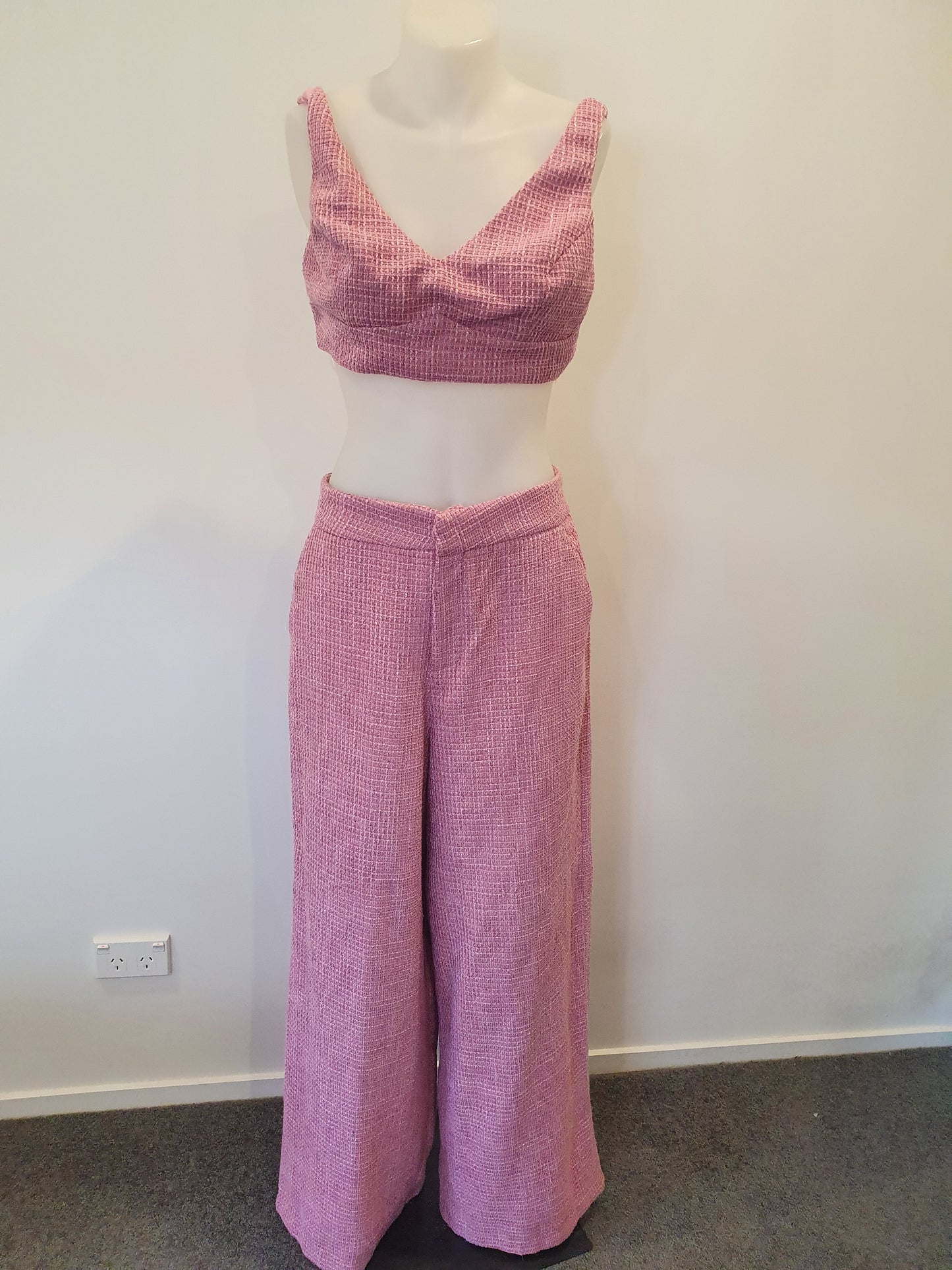 Showpo Tweed Pants - Size 12