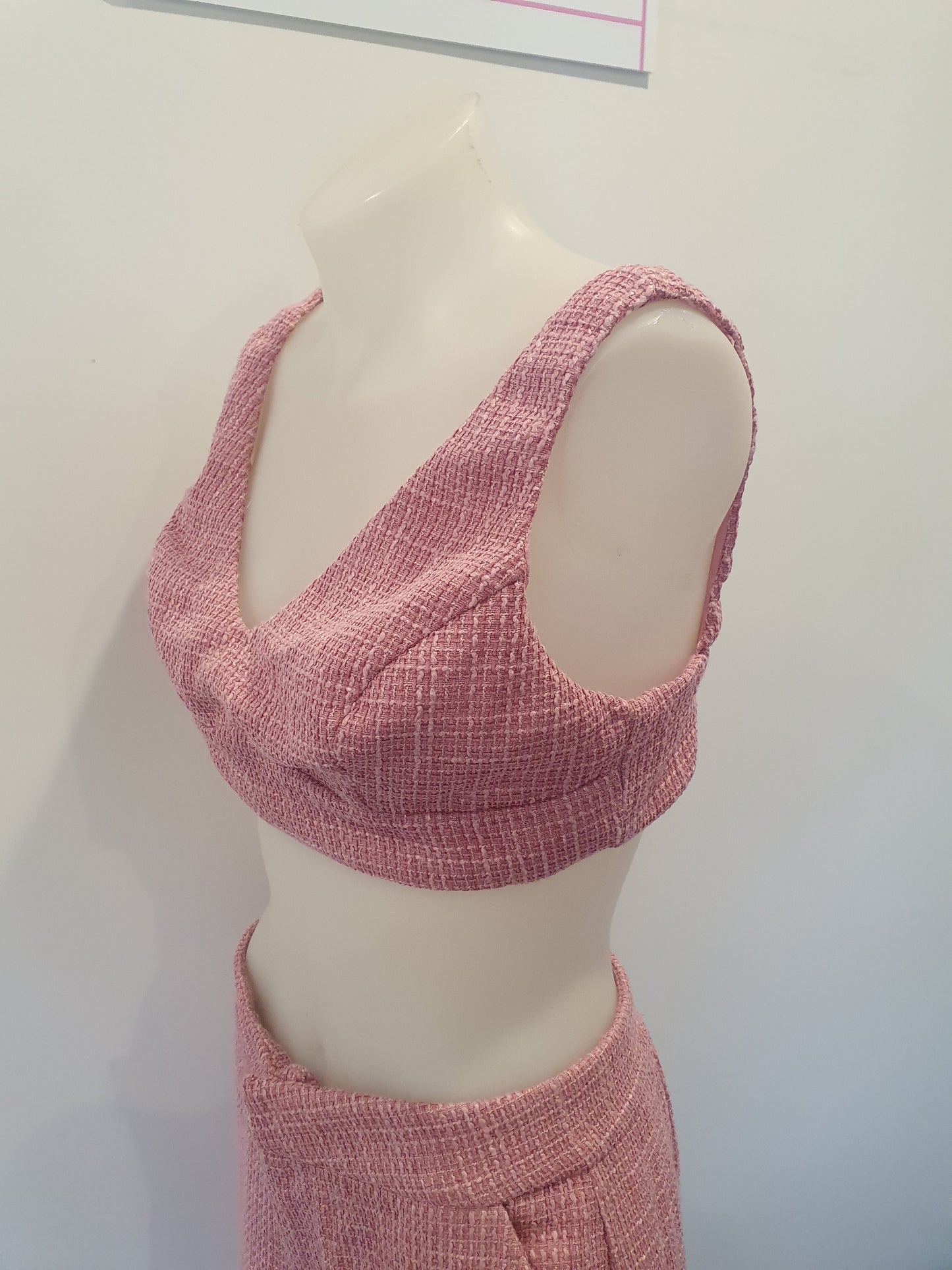 Showpo Tweed Top/Bralet - Size 12