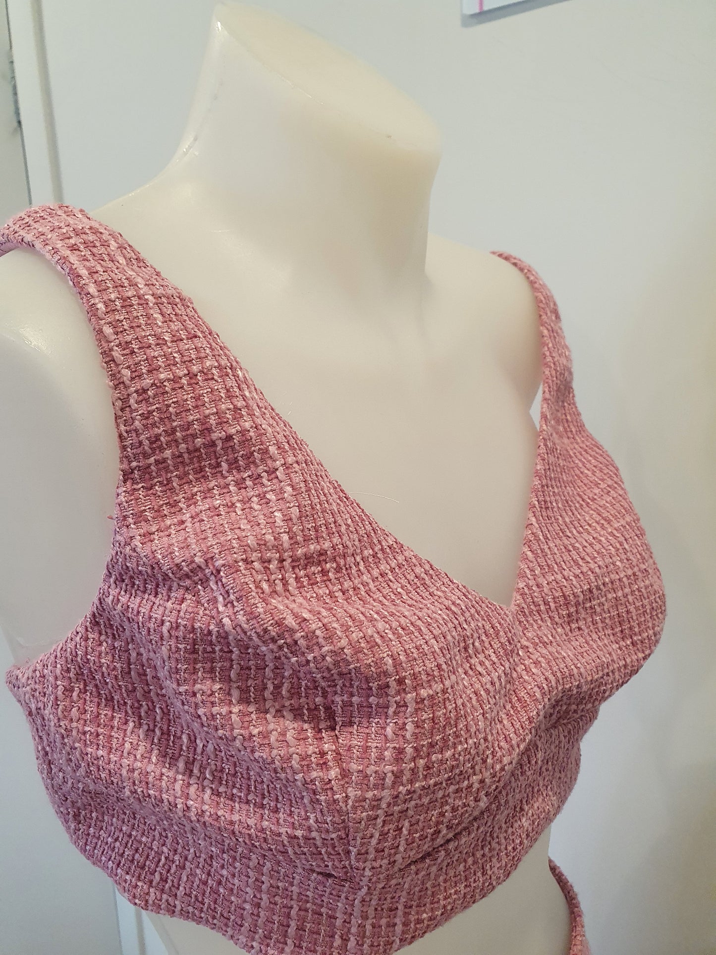 Showpo Tweed Top/Bralet - Size 12