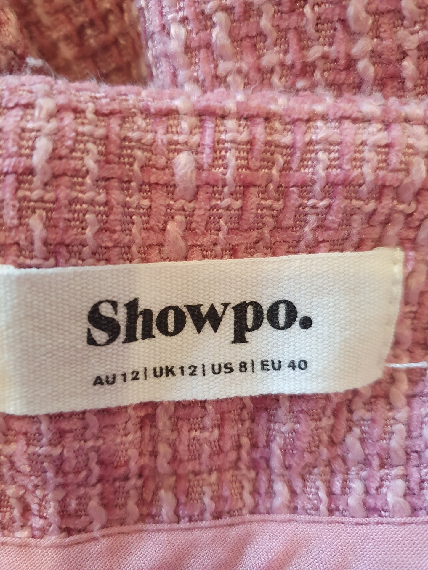 Showpo Tweed Pants - Size 12