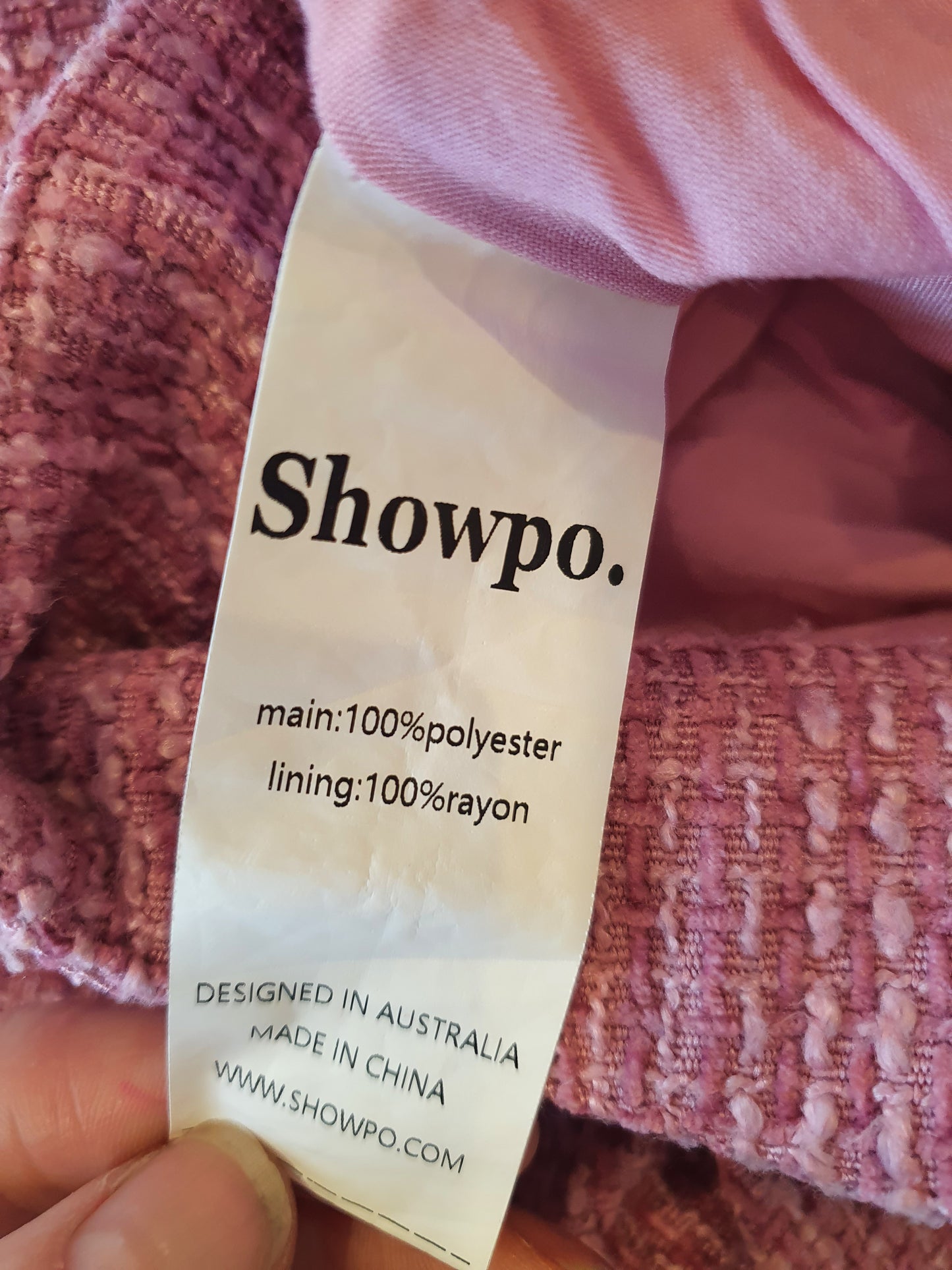 Showpo Tweed Pants - Size 12