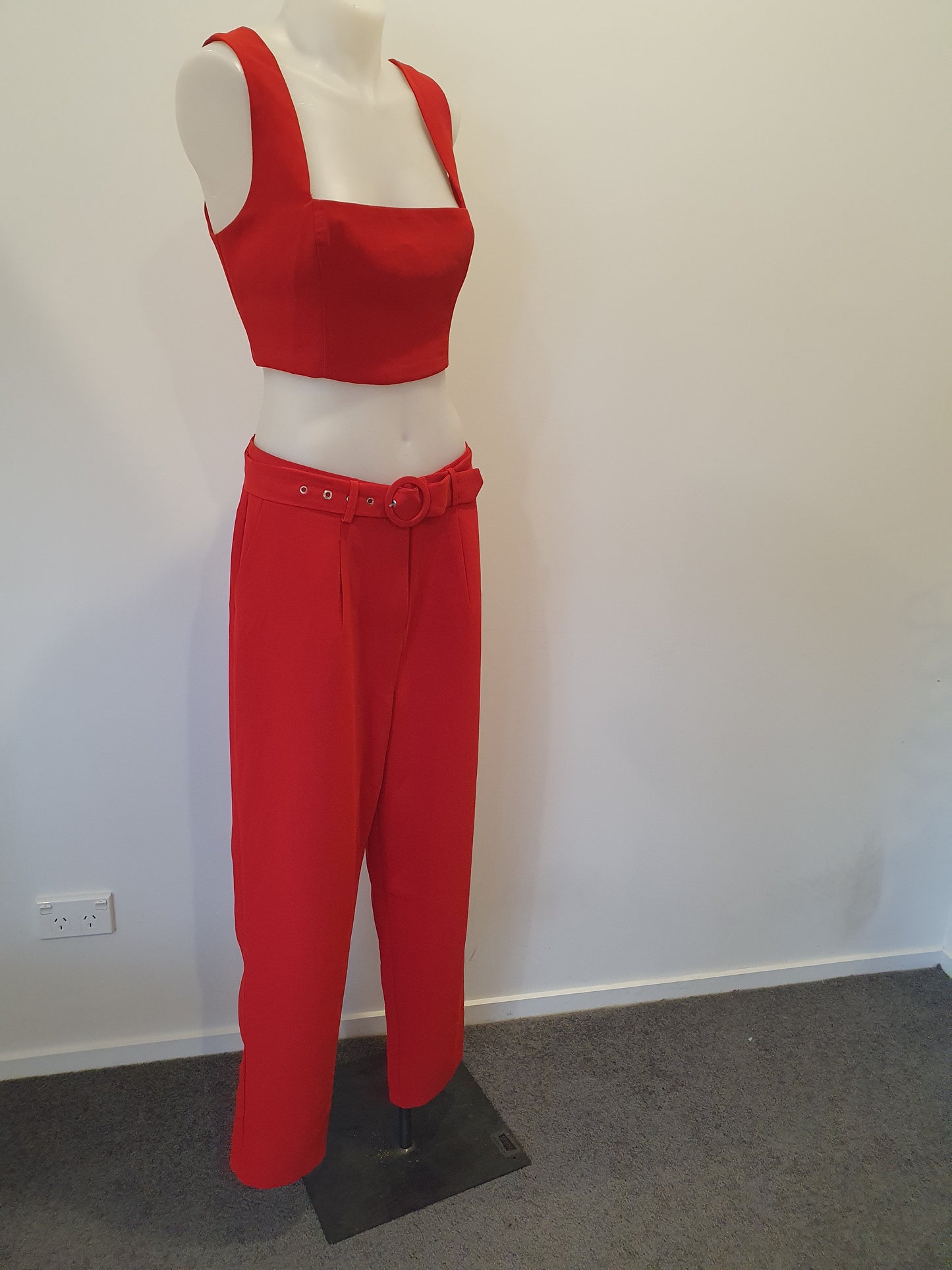 Showpo Red Bralet - Size 12