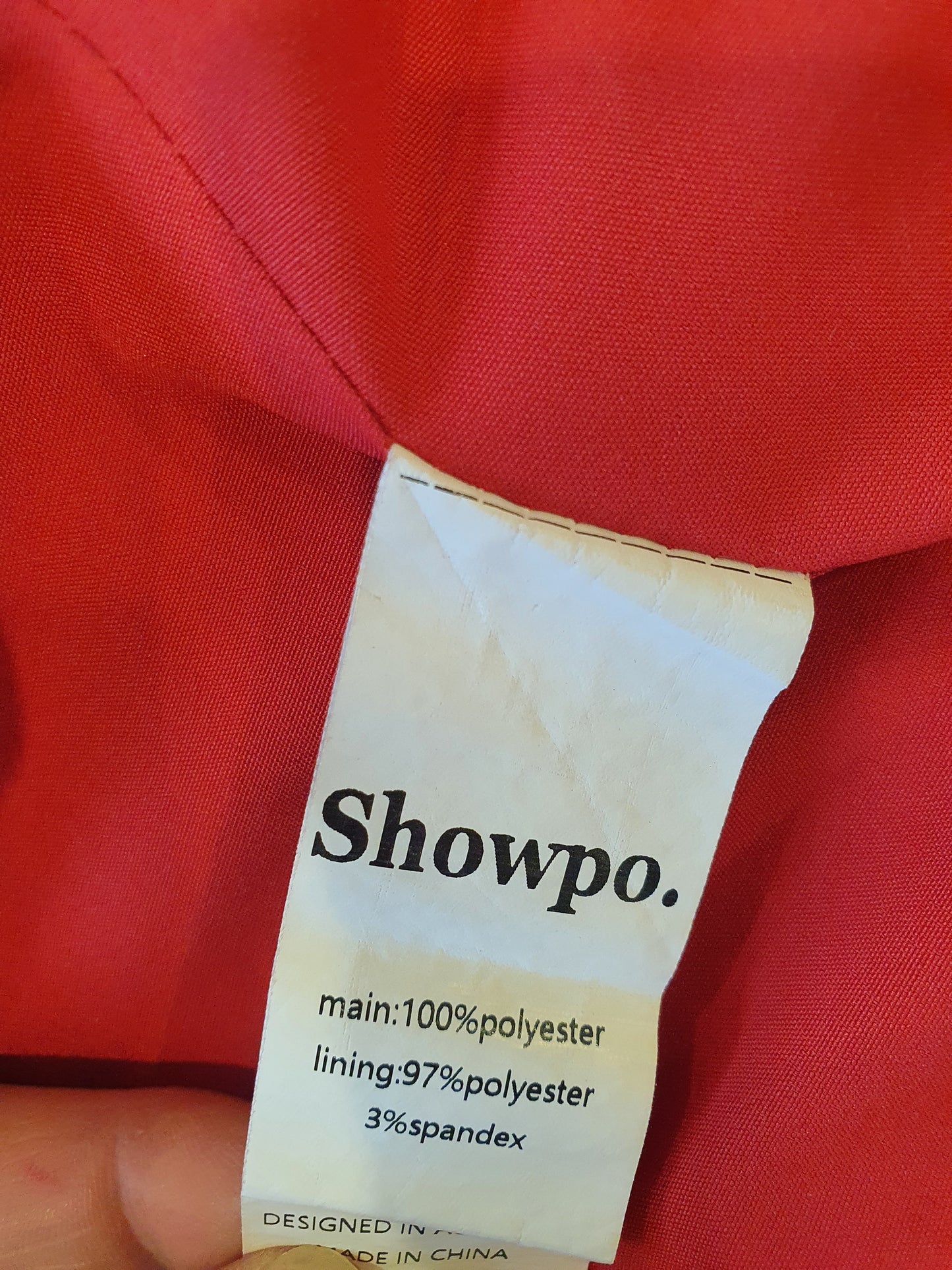 Showpo Red Bralet - Size 12