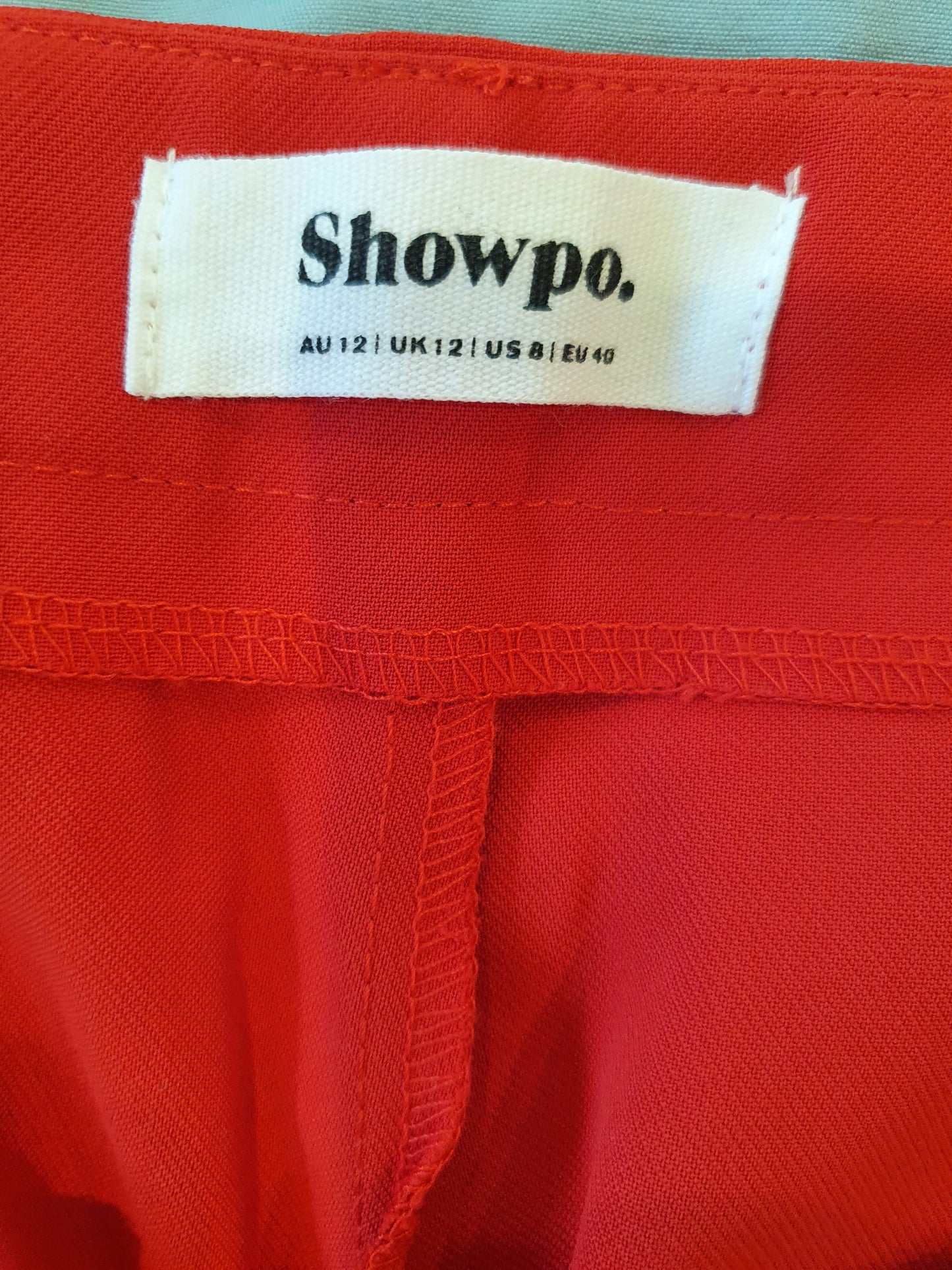 Showpo Red Pants - Size 12