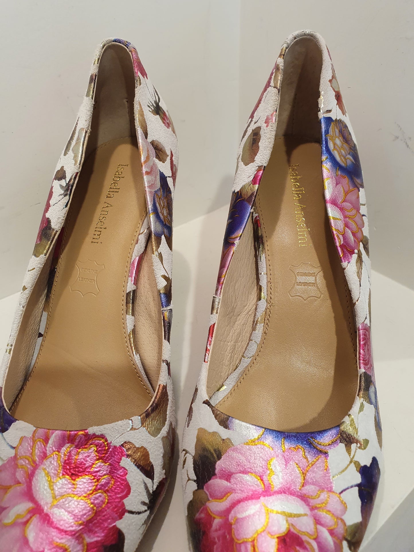 Isabella Anselmi Floral Heels - Size 40