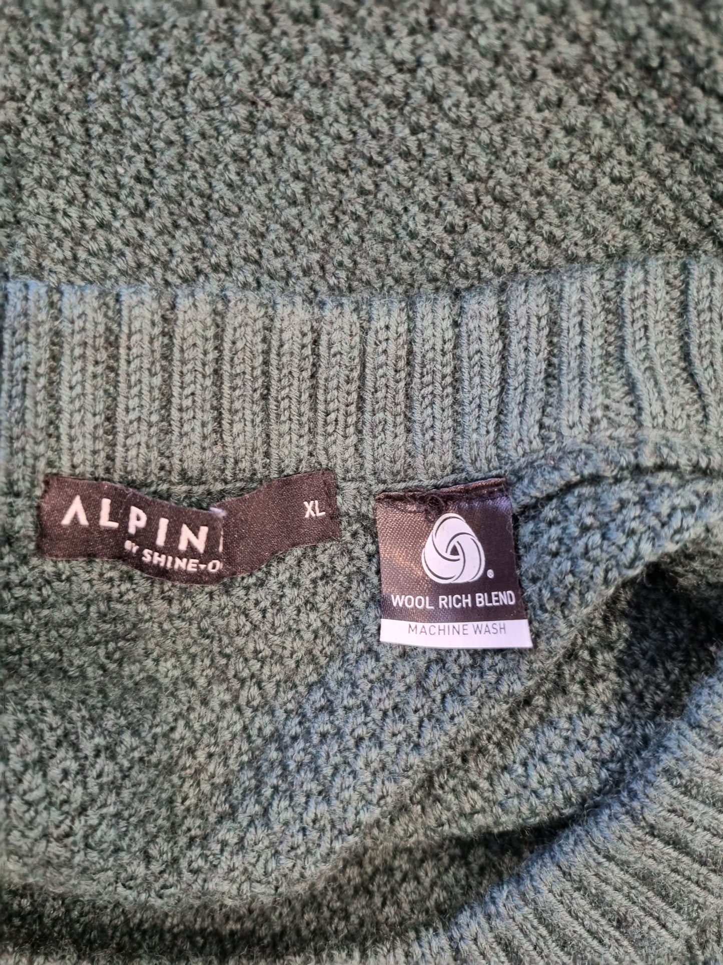 Alpine by Shineon Wool Jumper - Size XL
