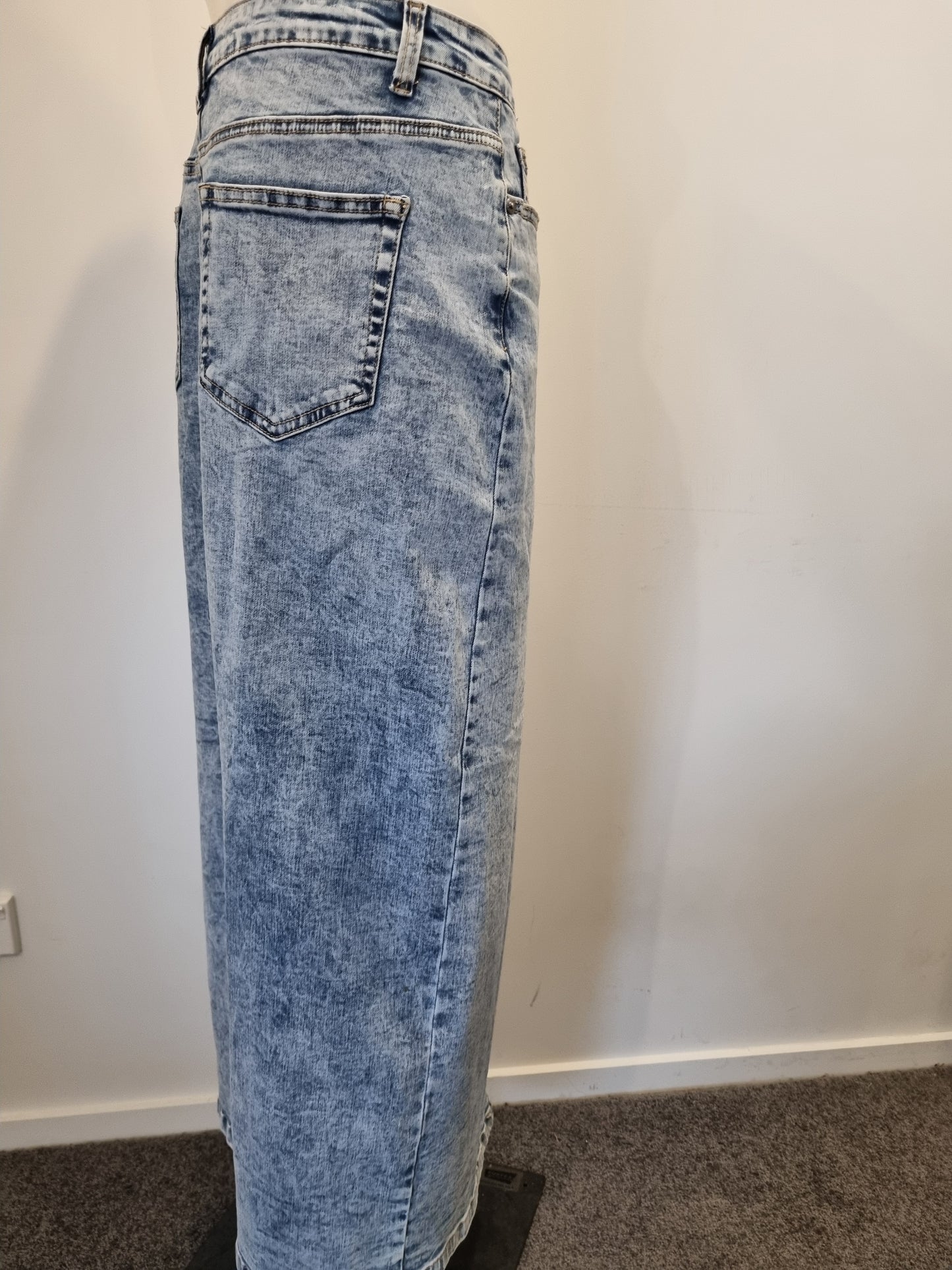 Wakee Denim Skirt - Size 14