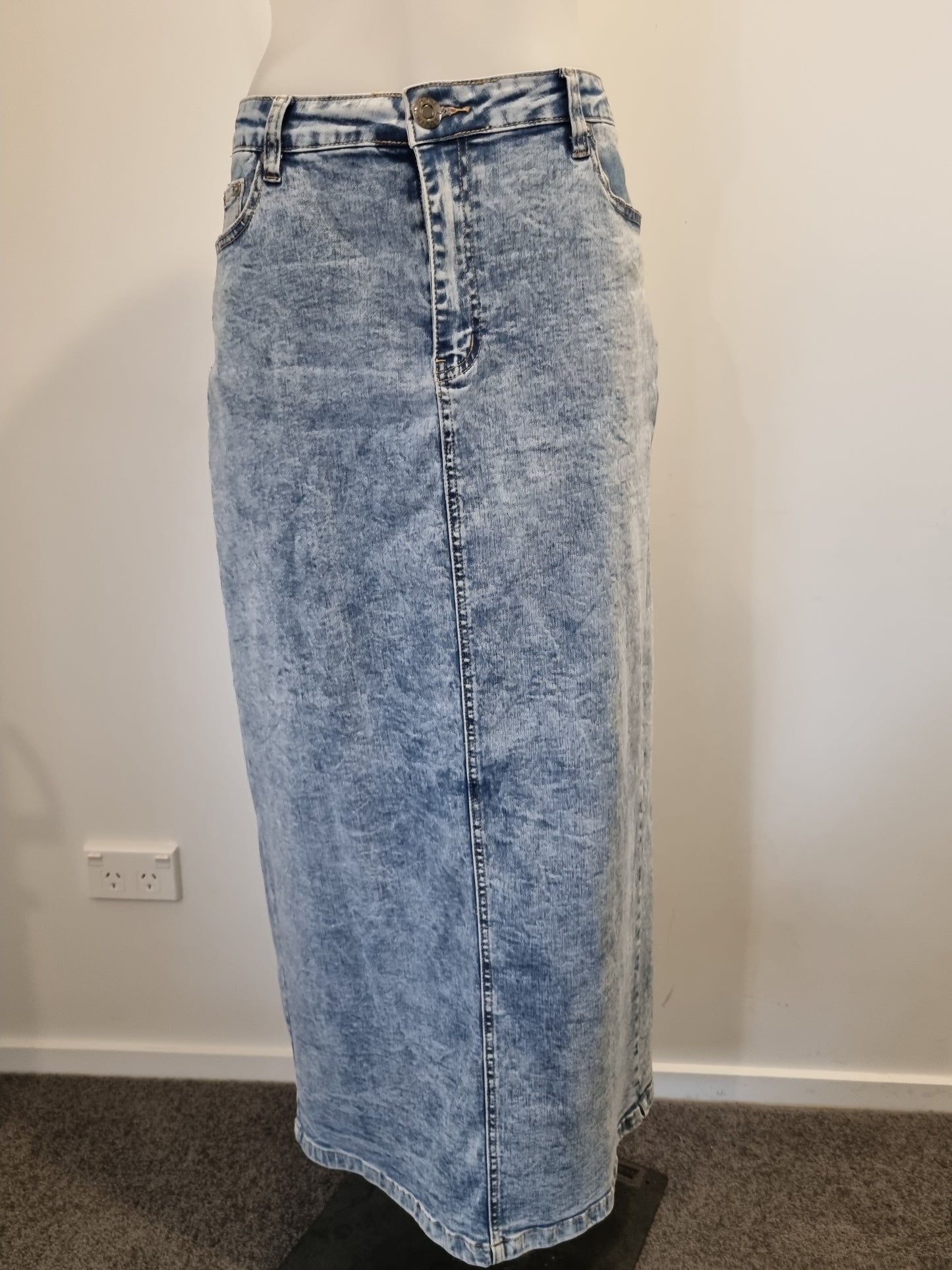 Wakee Denim Skirt - Size 14