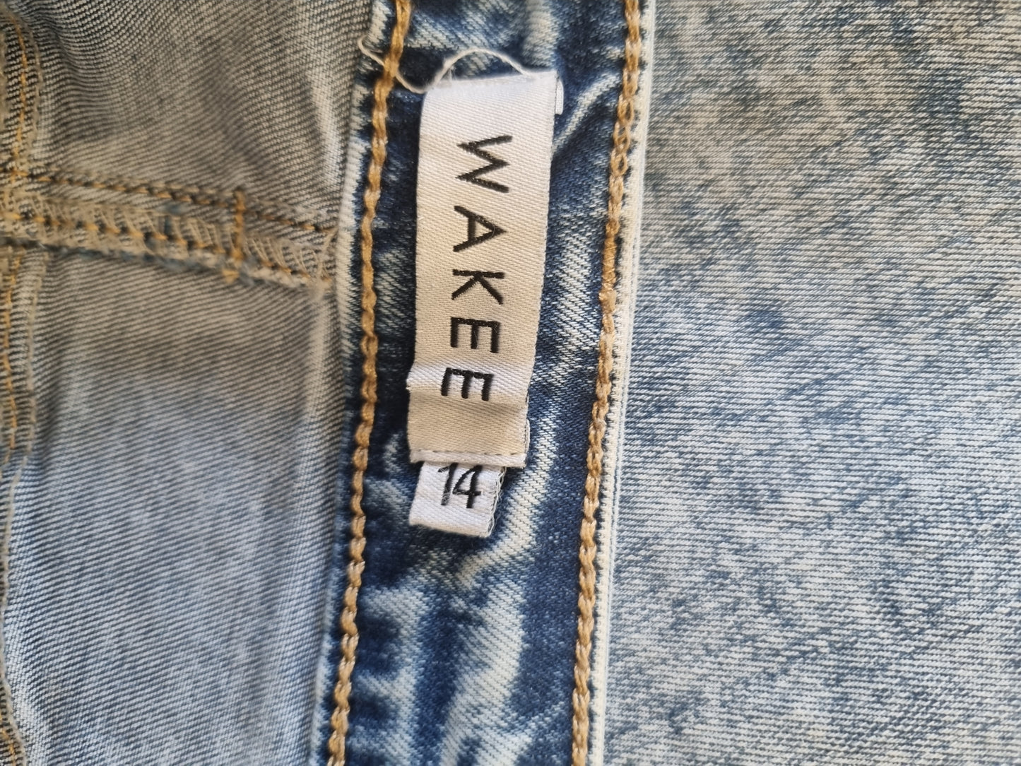 Wakee Denim Skirt - Size 14