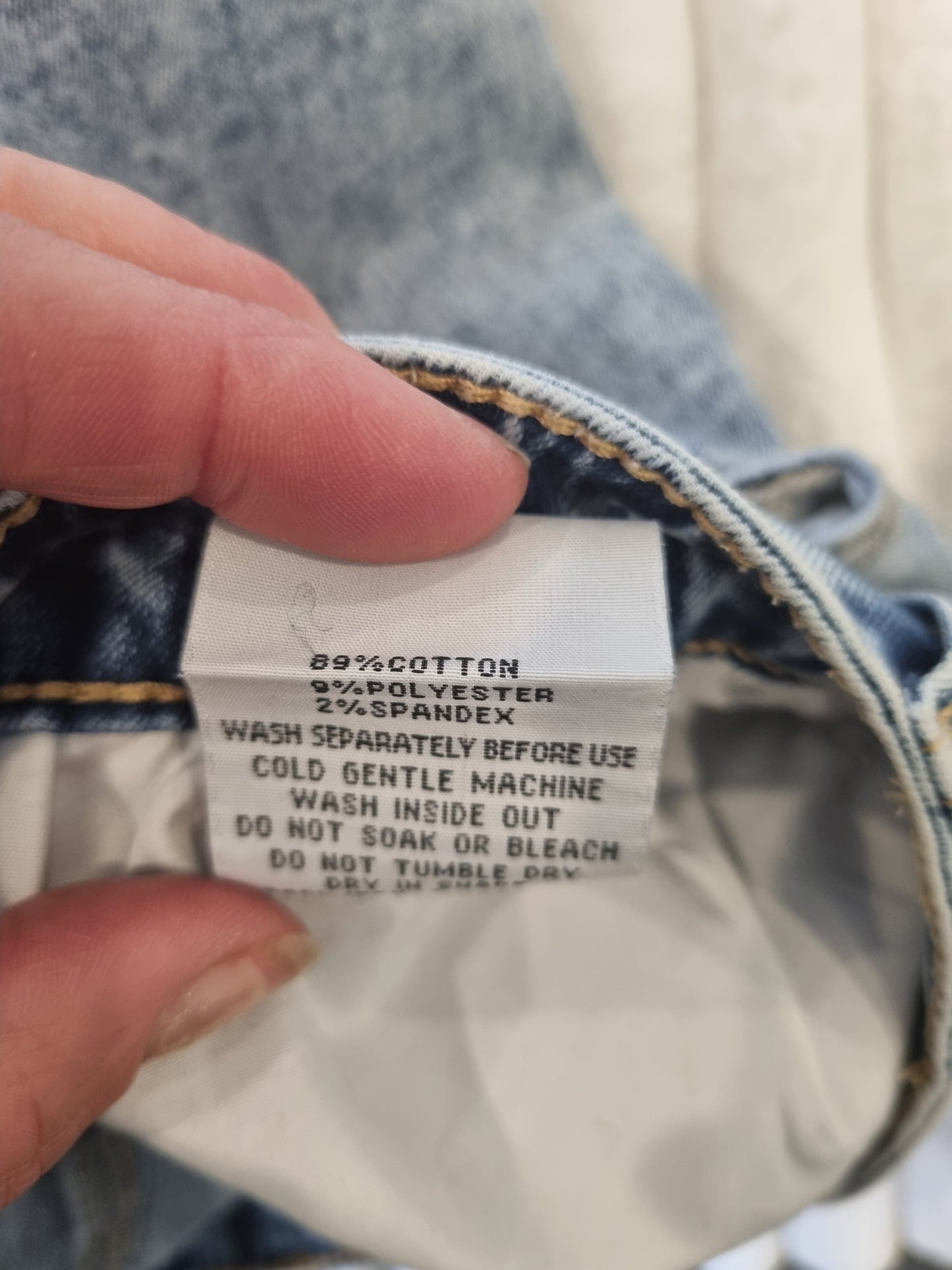 Wakee Denim Skirt - Size 14