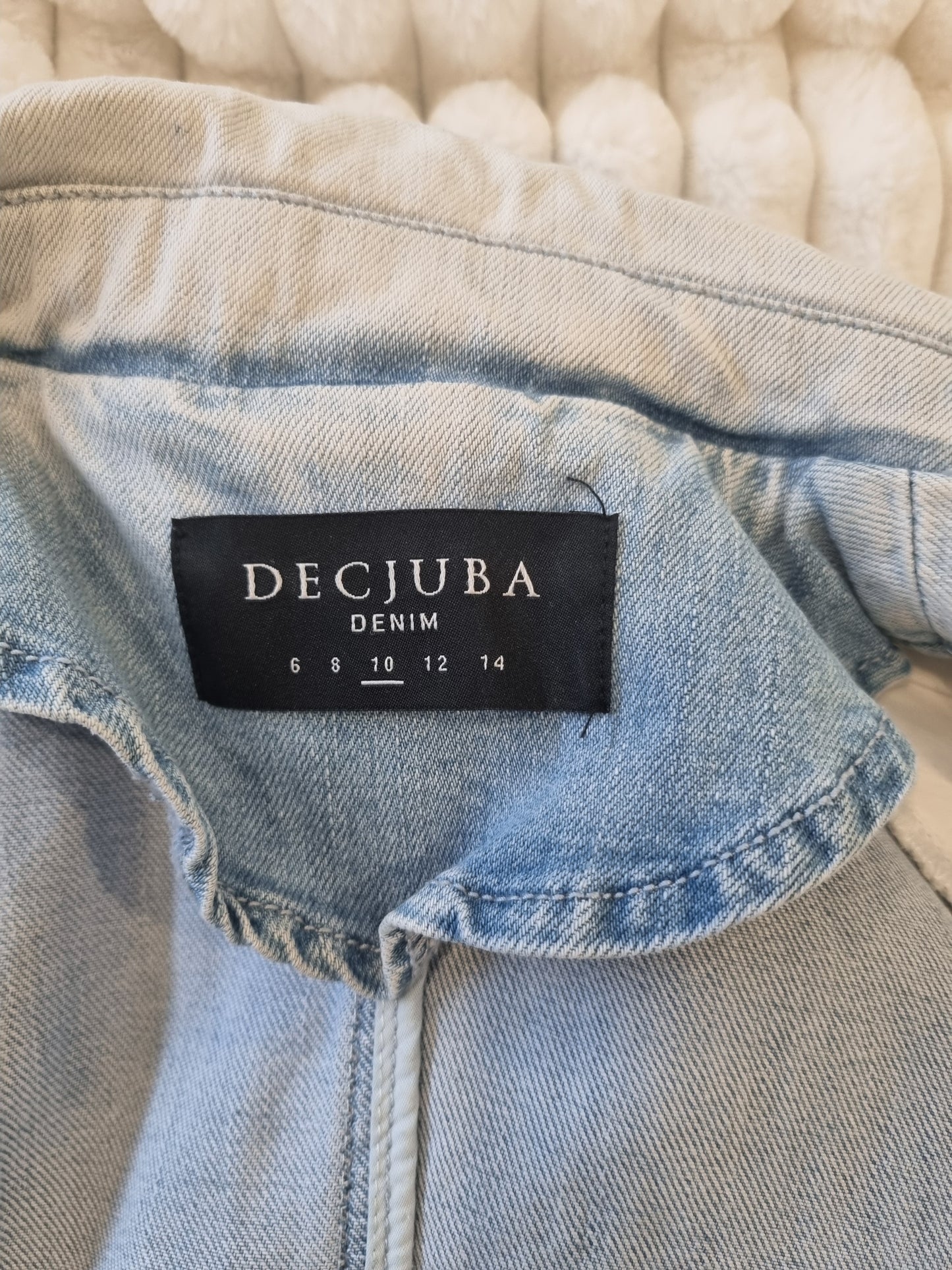 Decjuba Denim Jacket - Size 10