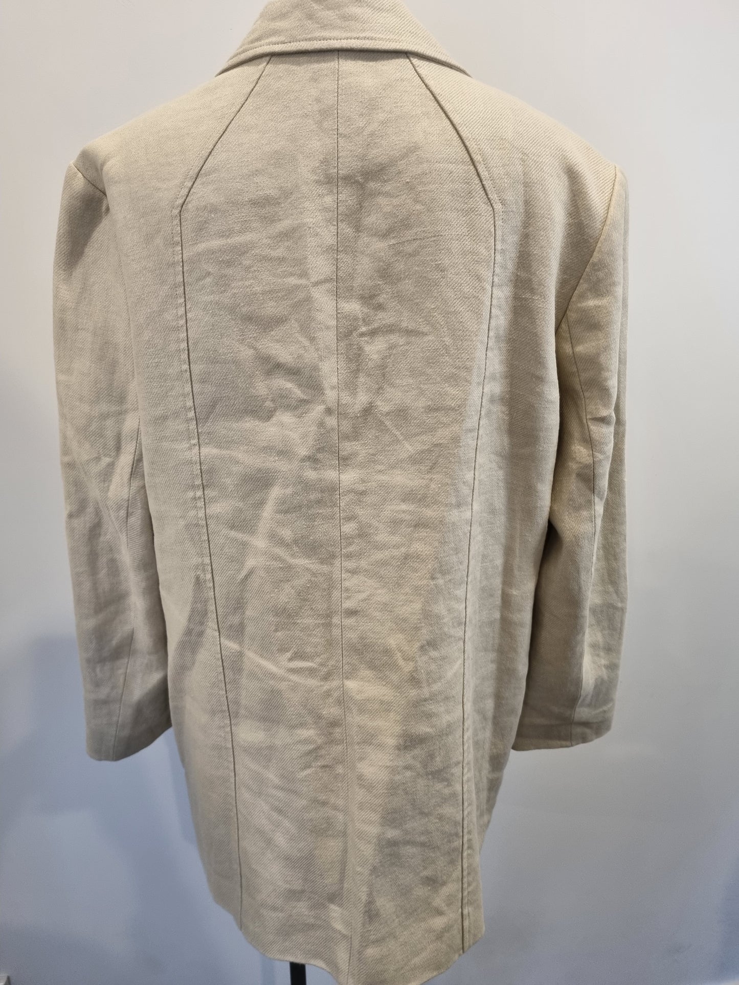 Country Road Linen Blazer - Size 12