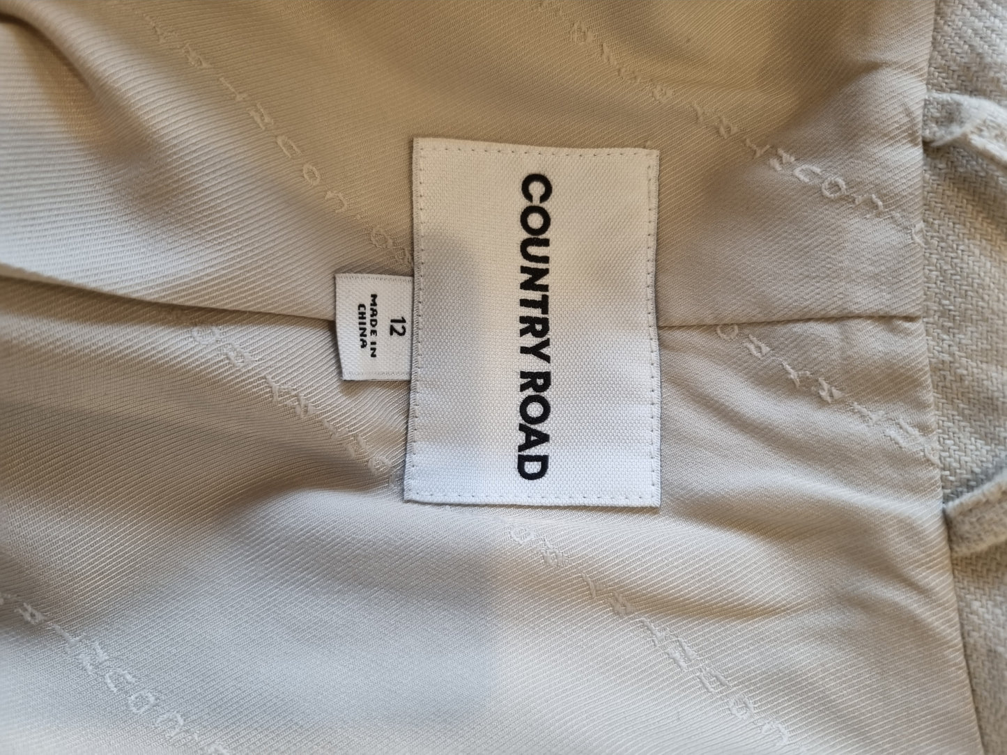 Country Road Linen Blazer - Size 12