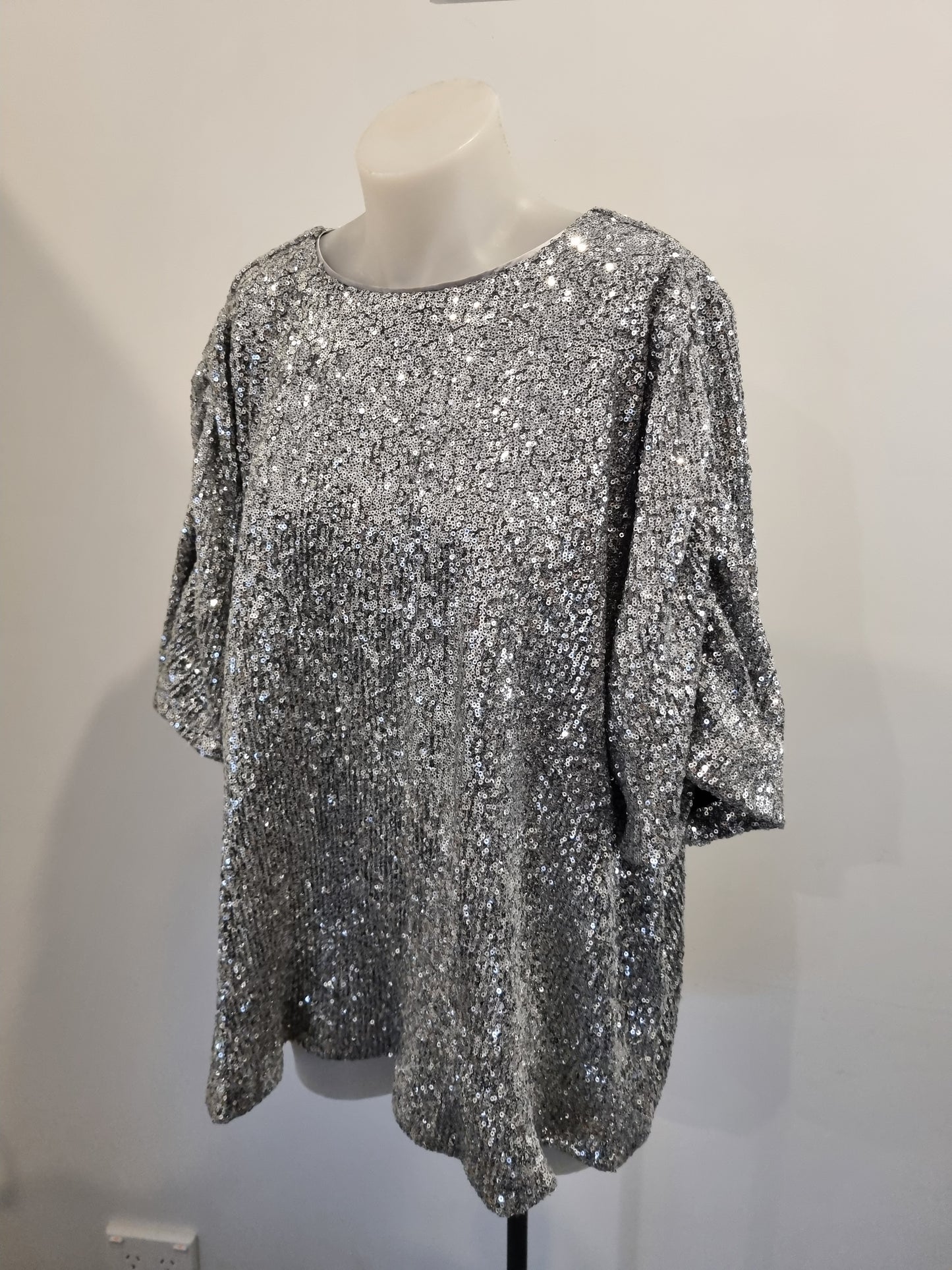 Stella Royal Sequin Top - 20 (Size 3)