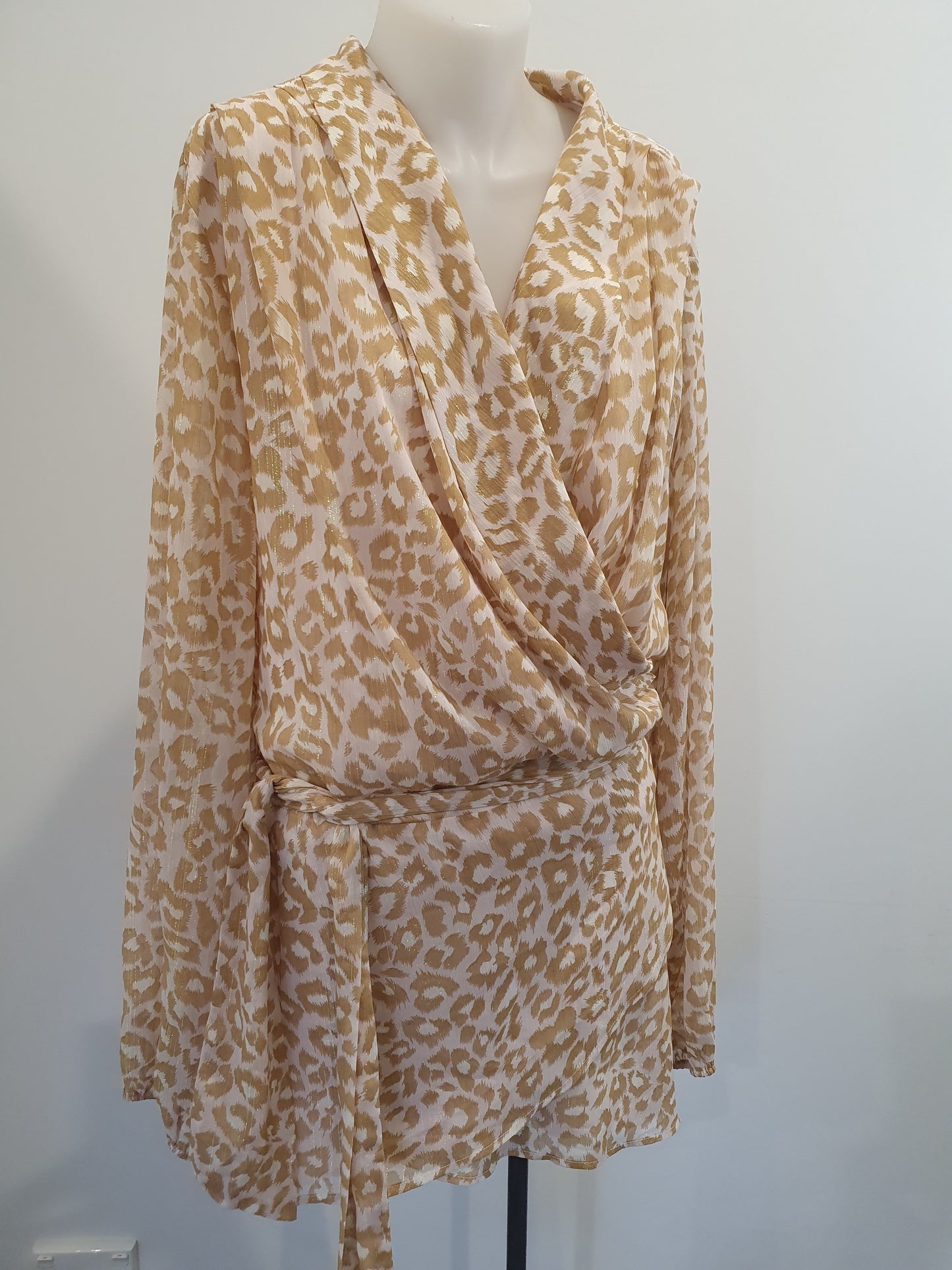 Stella Royal Wrap Top / Dress - Size 20/22