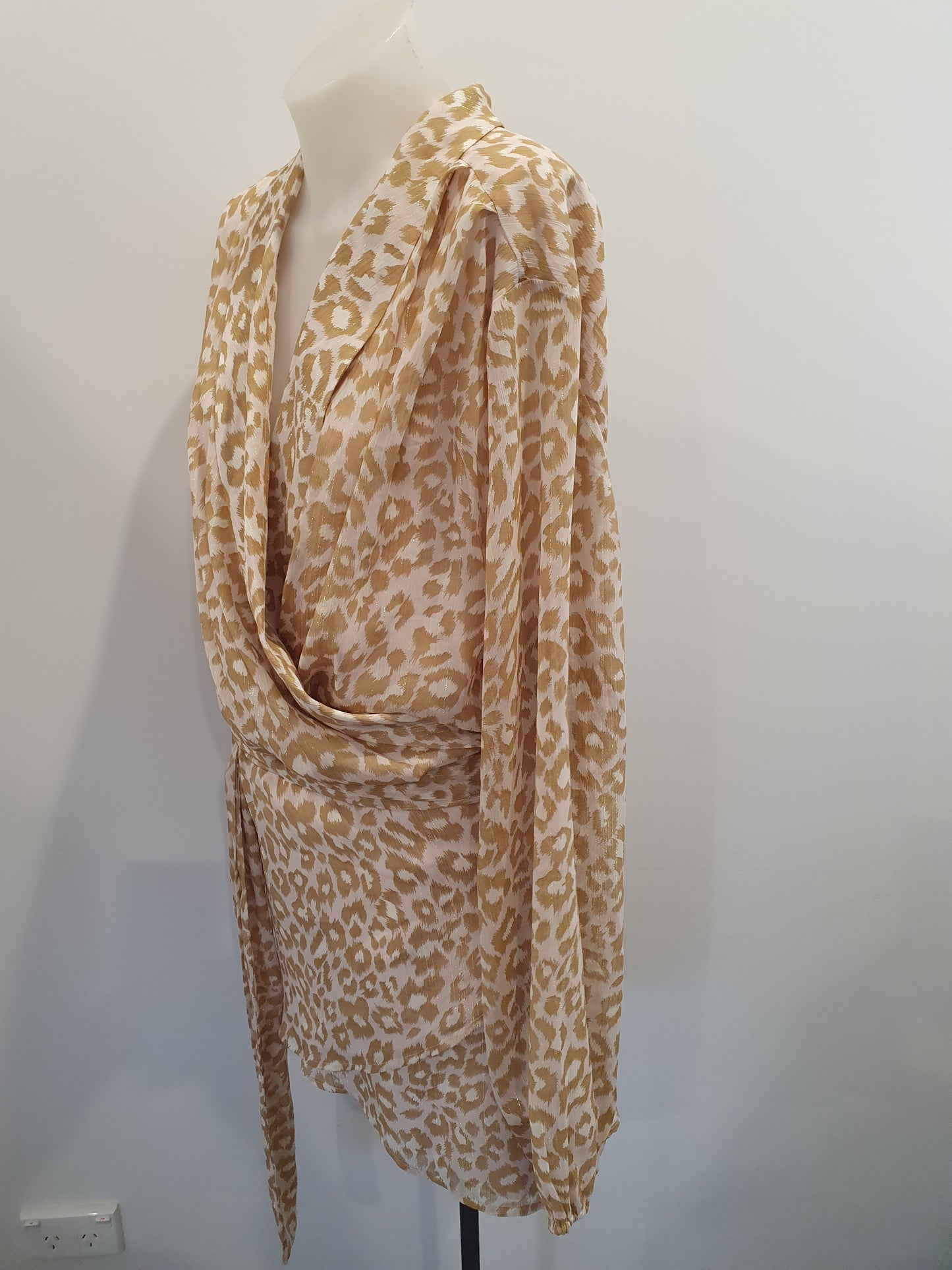 Stella Royal Wrap Top / Dress - Size 20/22