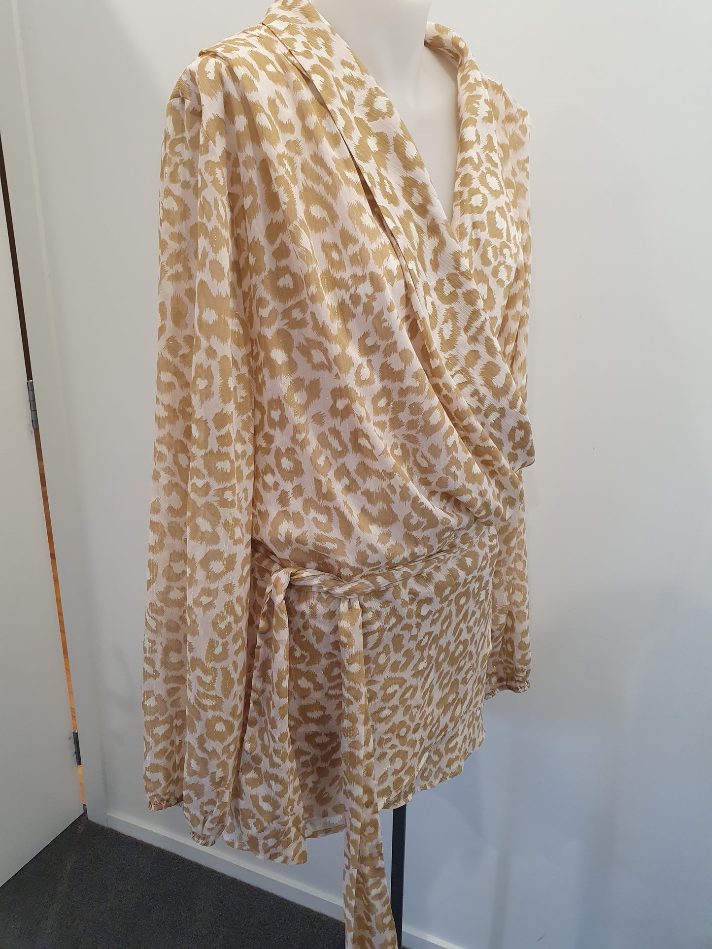 Stella Royal Wrap Top / Dress - Size 20/22