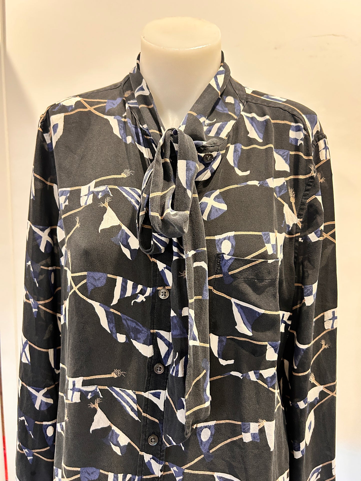 Equipment Femme Silk Shirt - Size M
