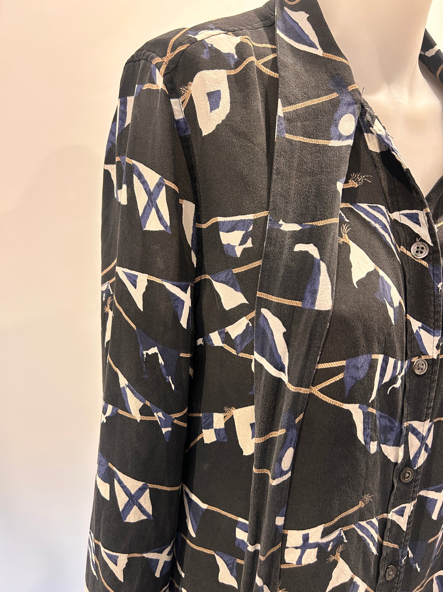 Equipment Femme Silk Shirt - Size M