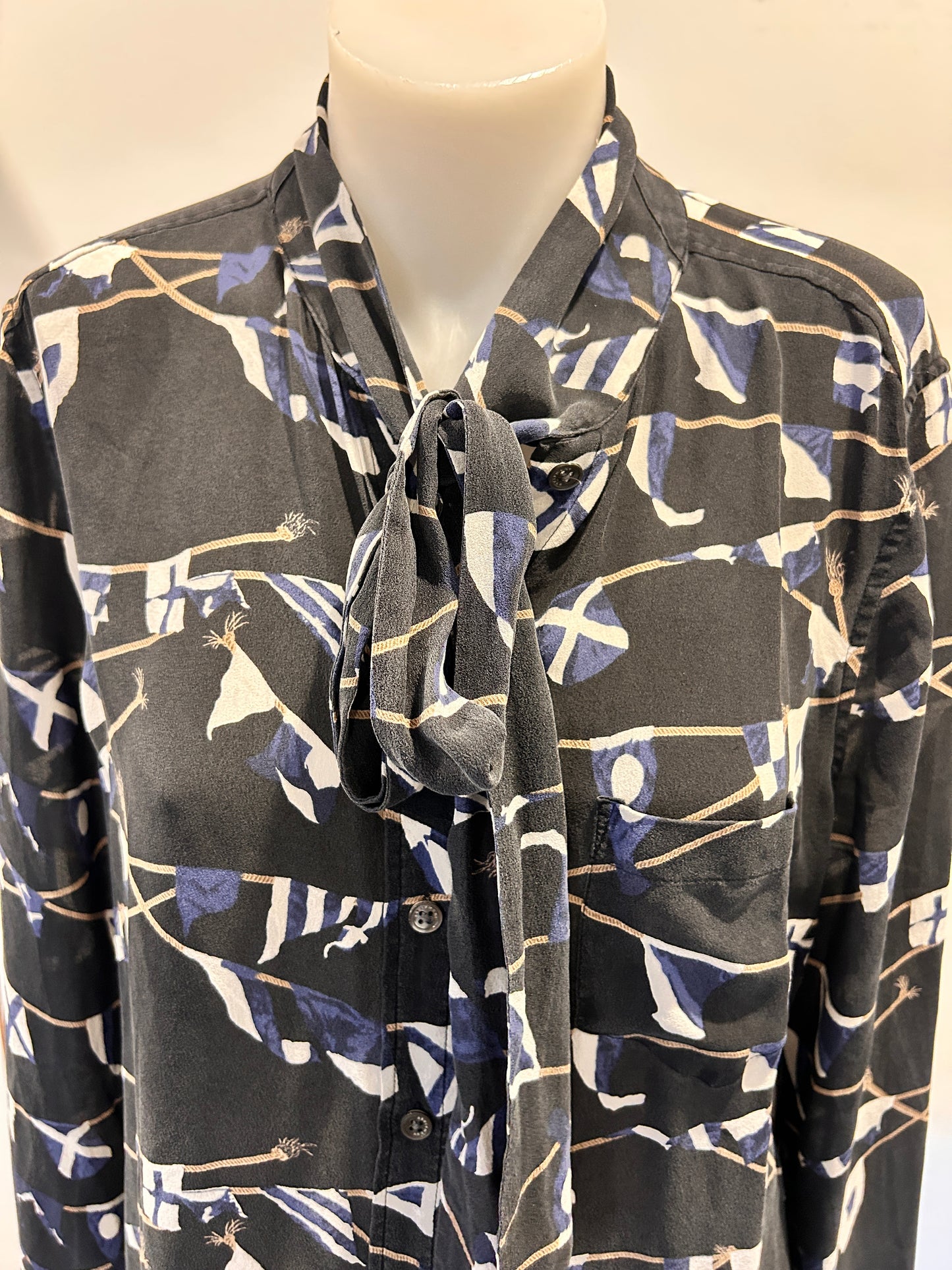 Equipment Femme Silk Shirt - Size M