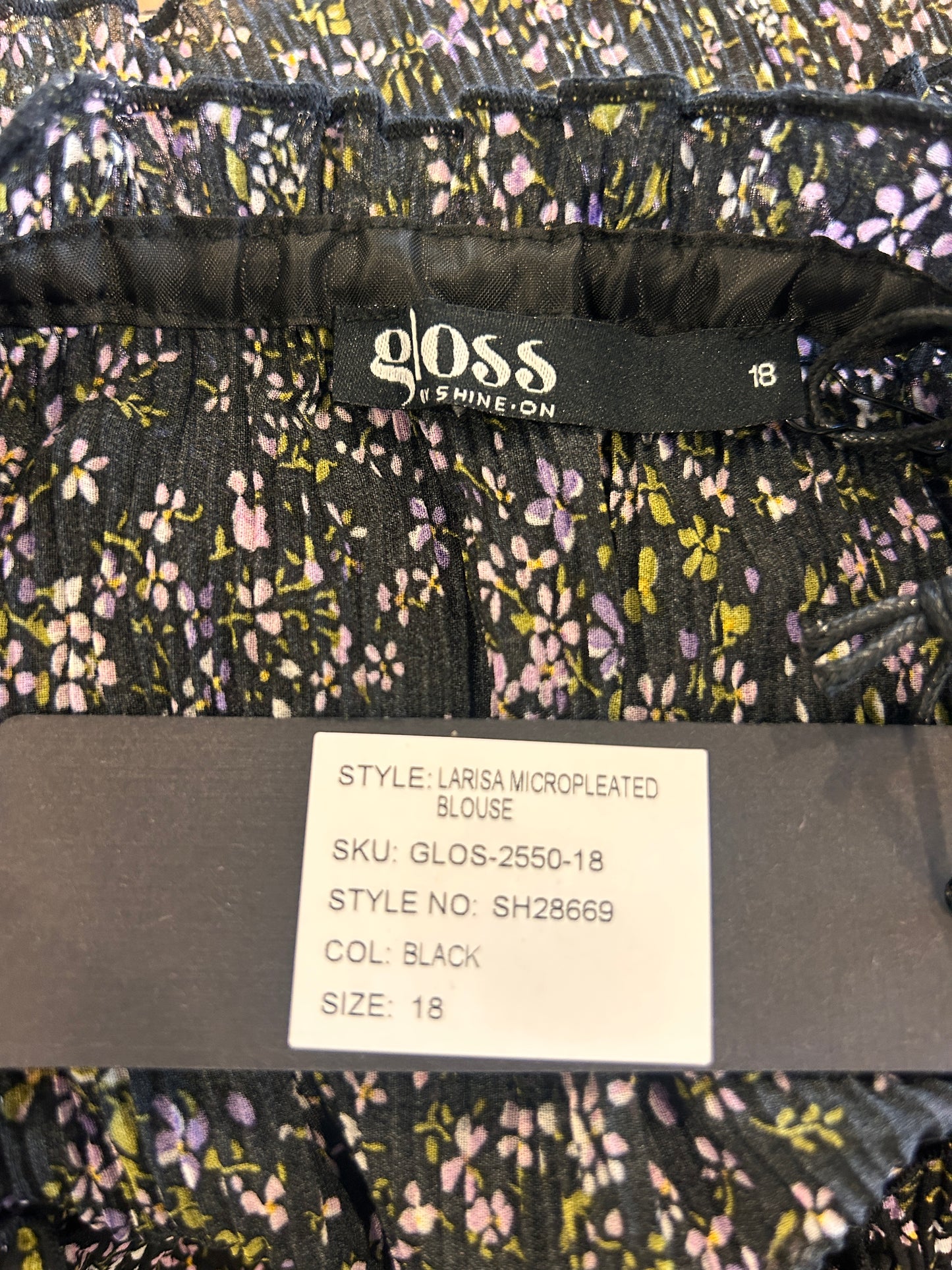 Gloss (by Shineon) Top - Size 18 (BNWT)