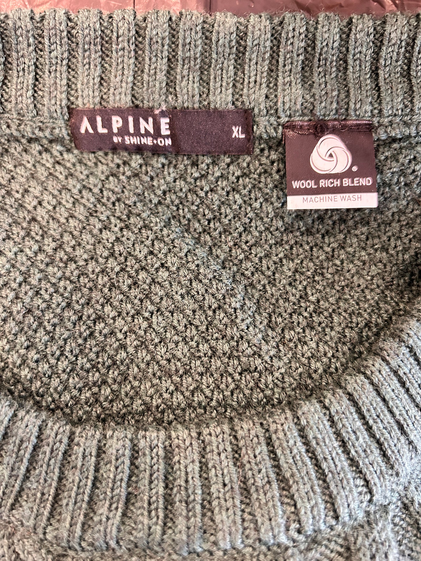 Alpine by Shineon Wool Jumper - Size XL