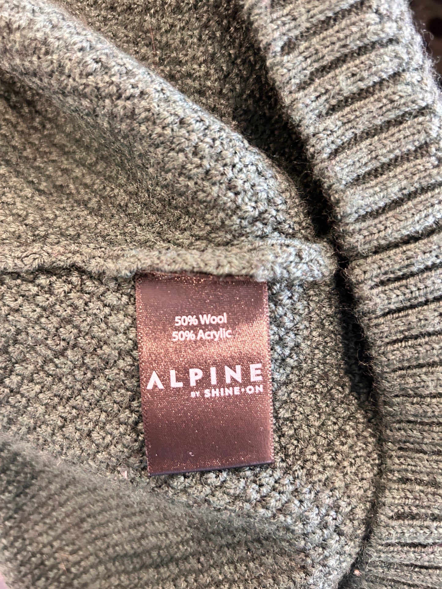 Alpine by Shineon Wool Jumper - Size XL