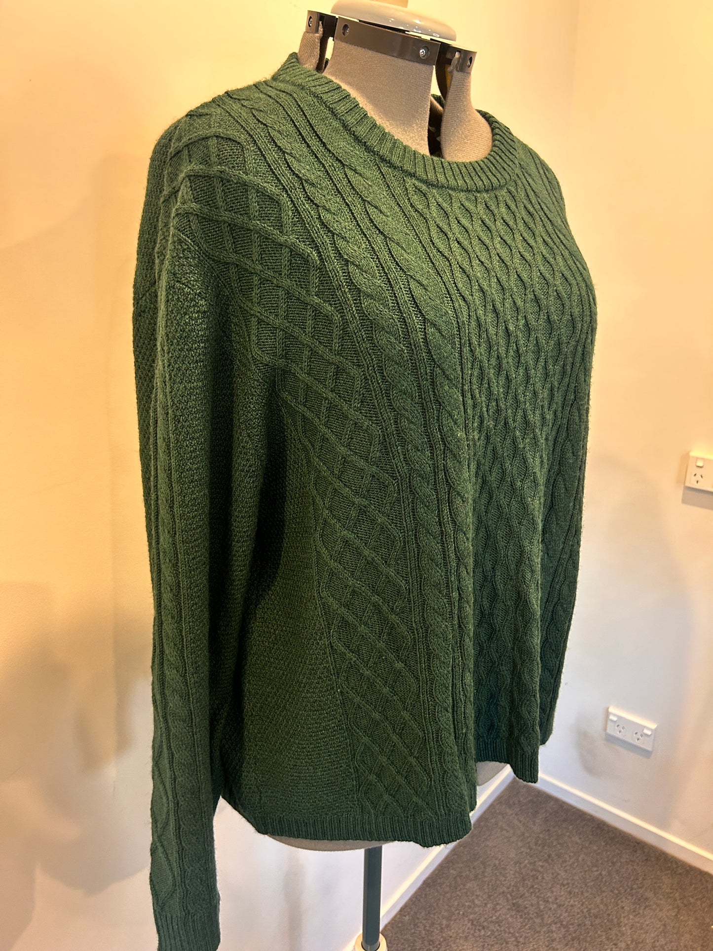 Alpine by Shineon Wool Jumper - Size XL