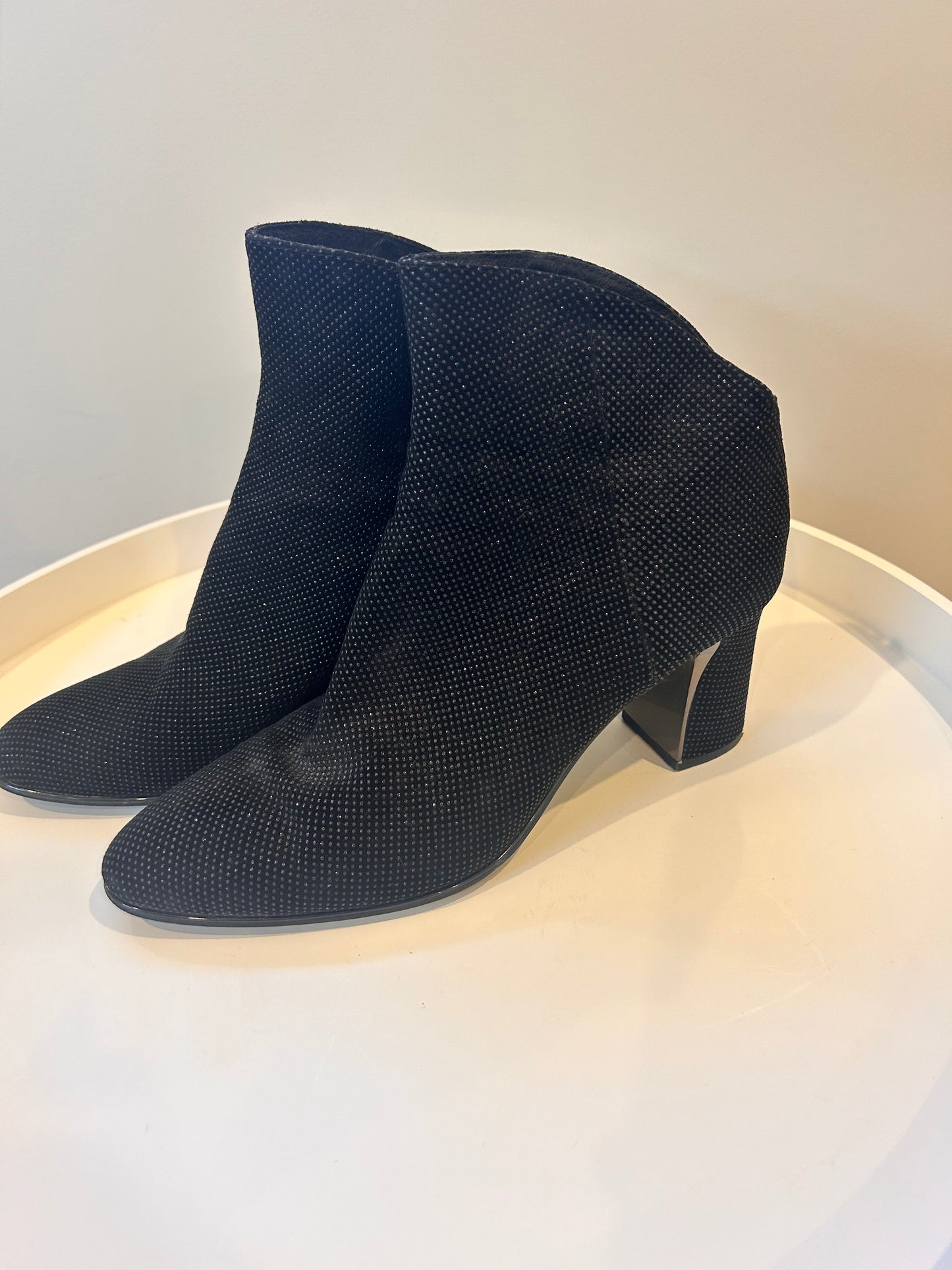Django & Juliette Sparkly Ankle Boots - Size 41