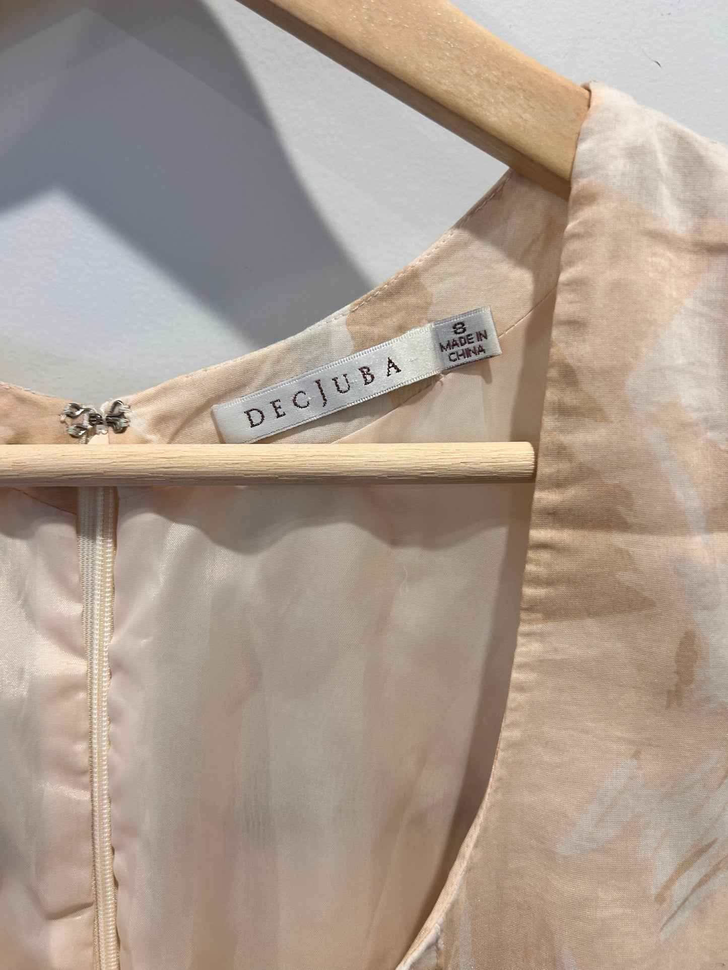 Decjuba Sleeveless Mini Dress - Size 8