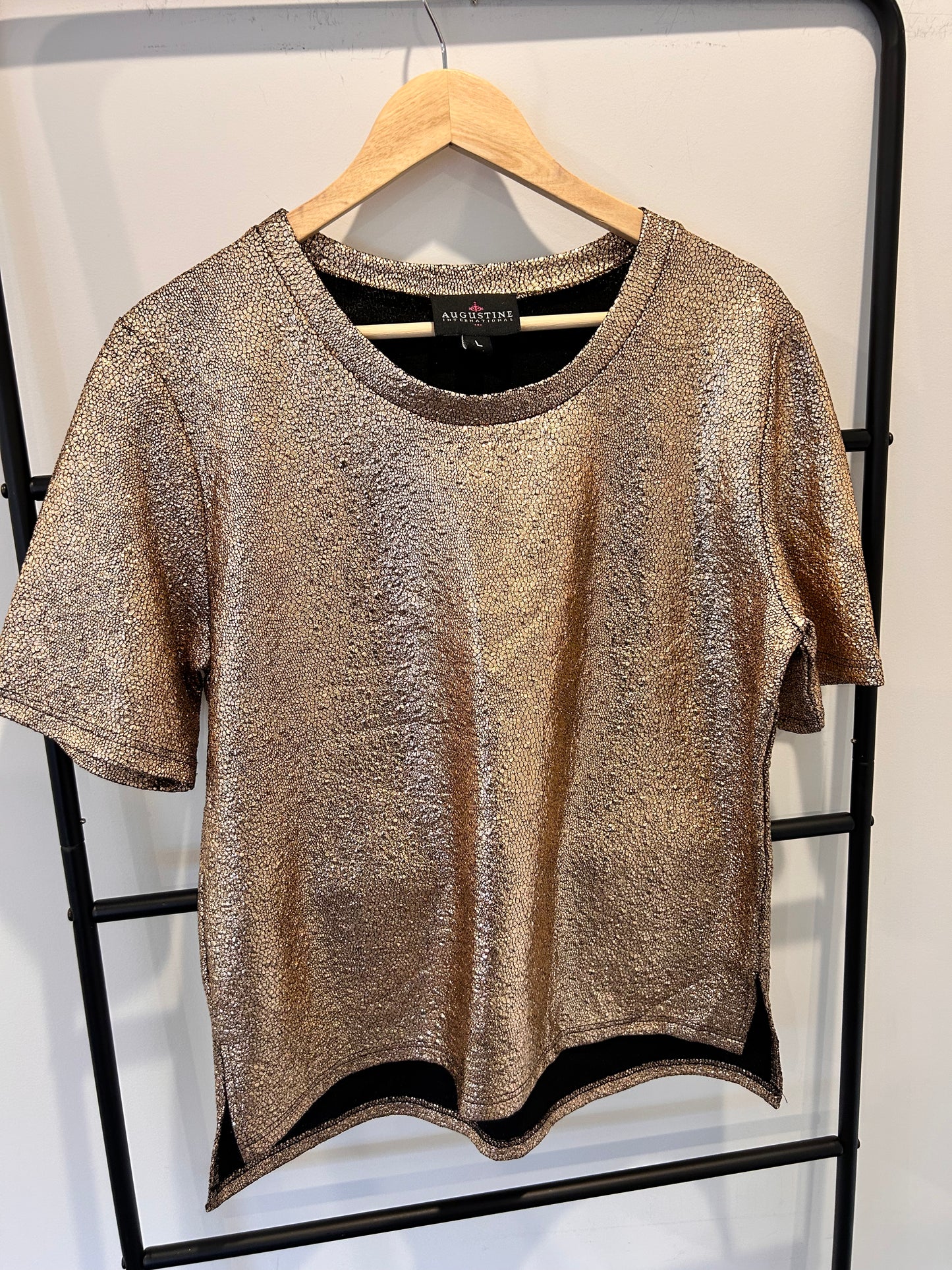 Augustine Metallic Top - Size L