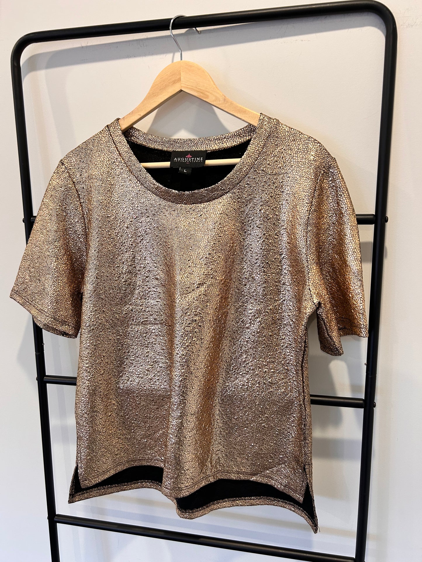 Augustine Metallic Top - Size L