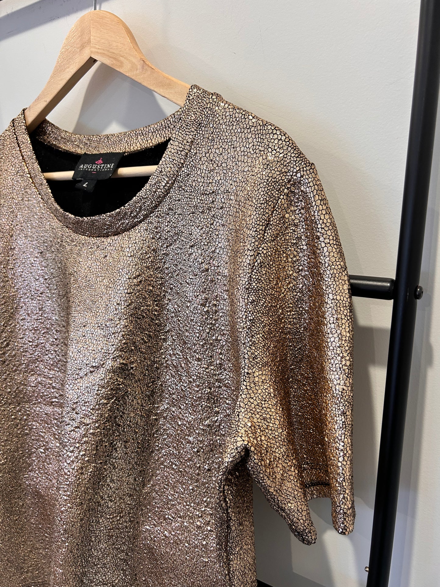 Augustine Metallic Top - Size L