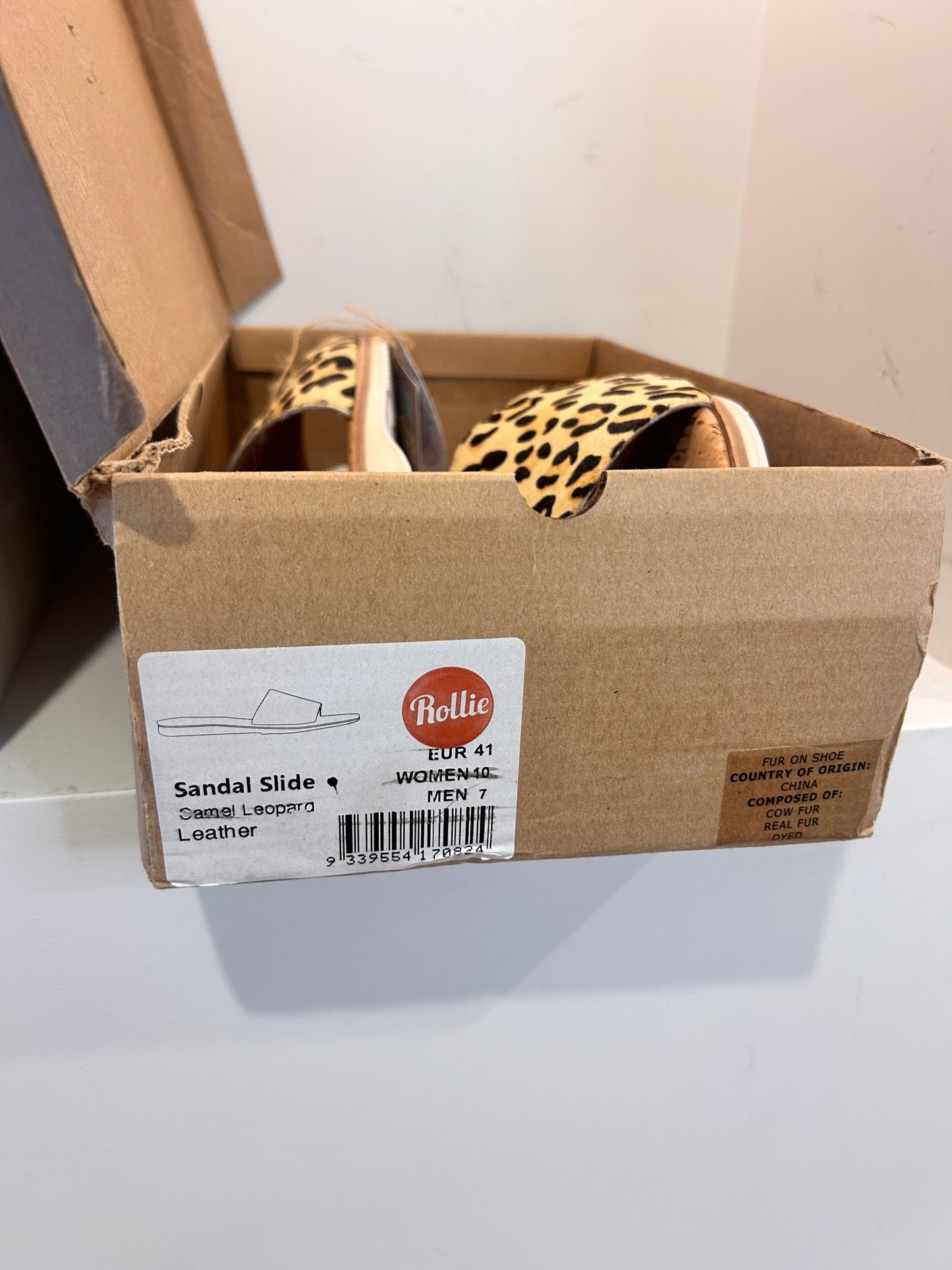 Rollie Sandal Slide - Size 40/41 (NOTE: Different Sizes)