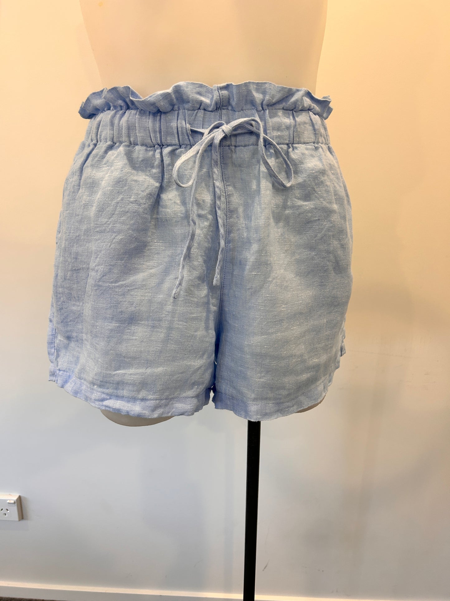 Seed Linen Shorts - Size 6