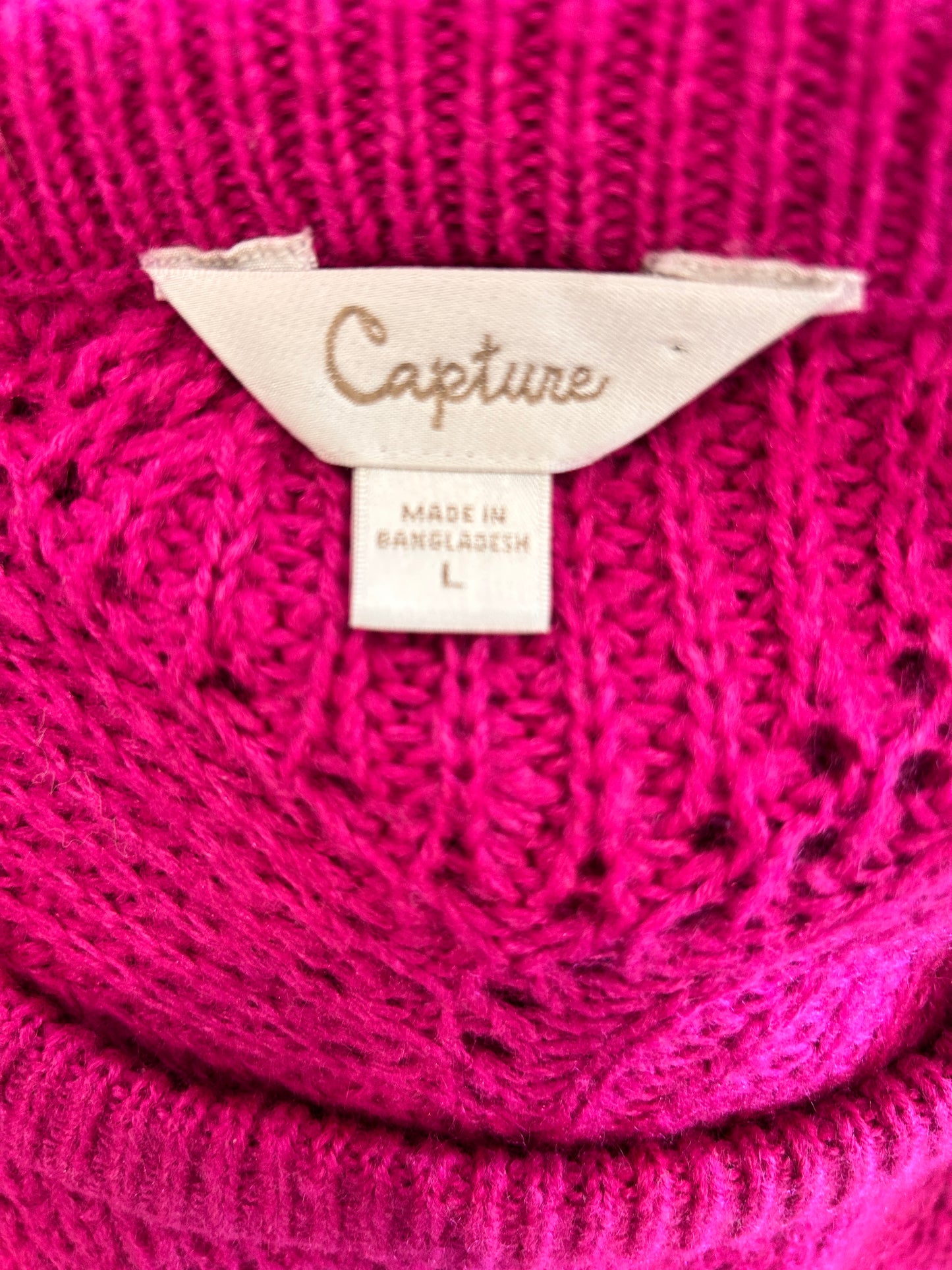 Capture Knit Top- Size L