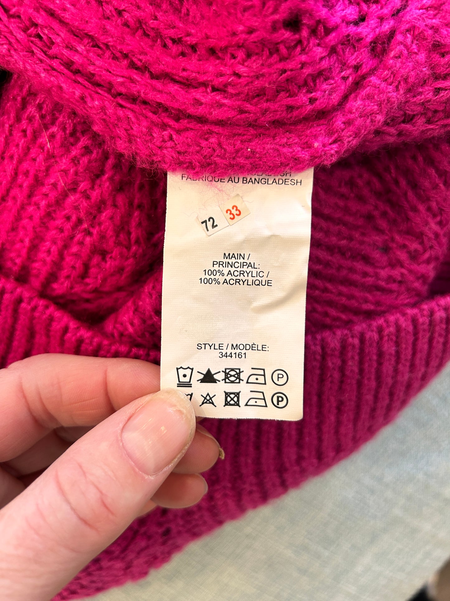 Capture Knit Top- Size L