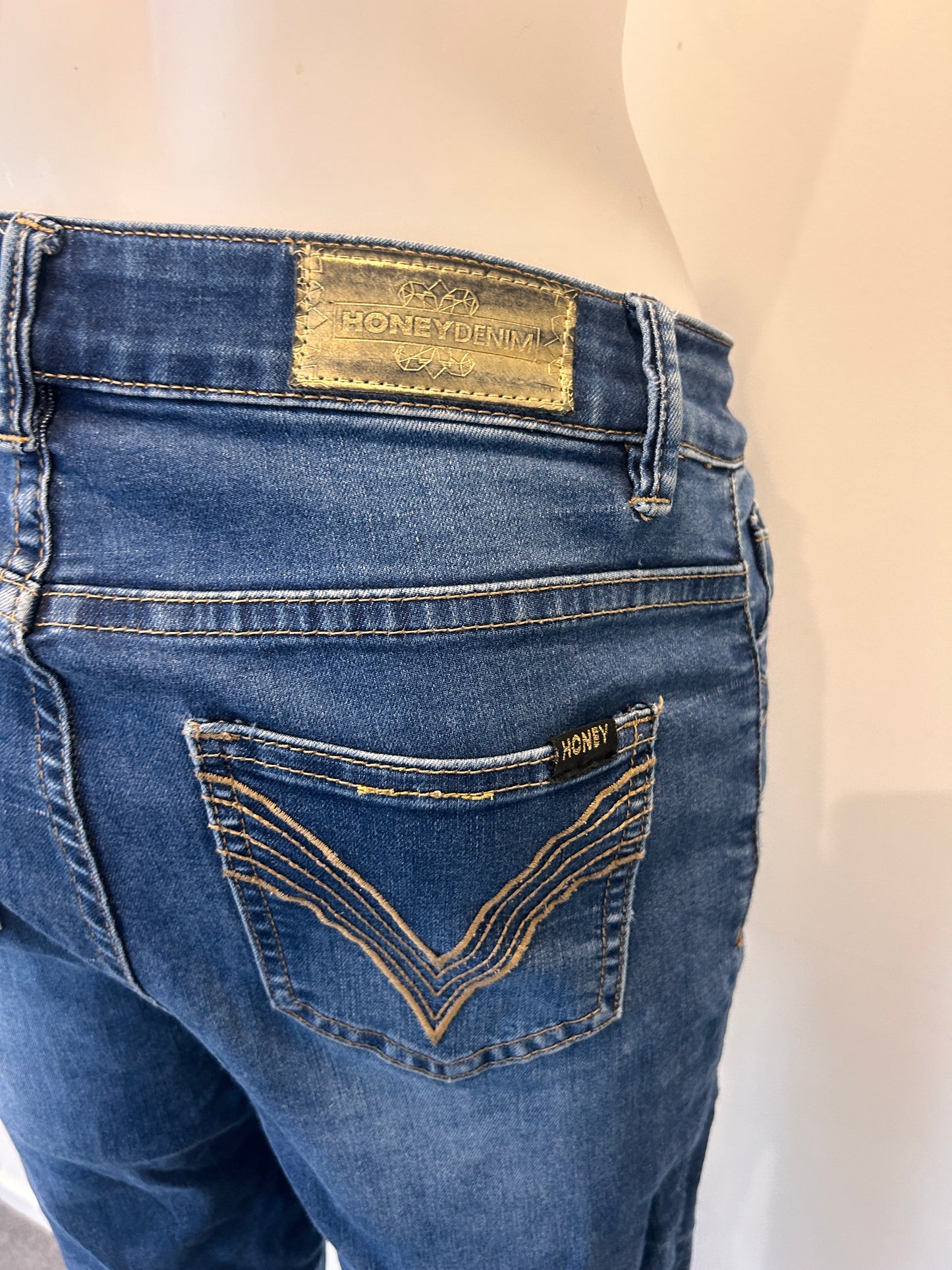 Honey Denim Skinny Jeans - Size 8