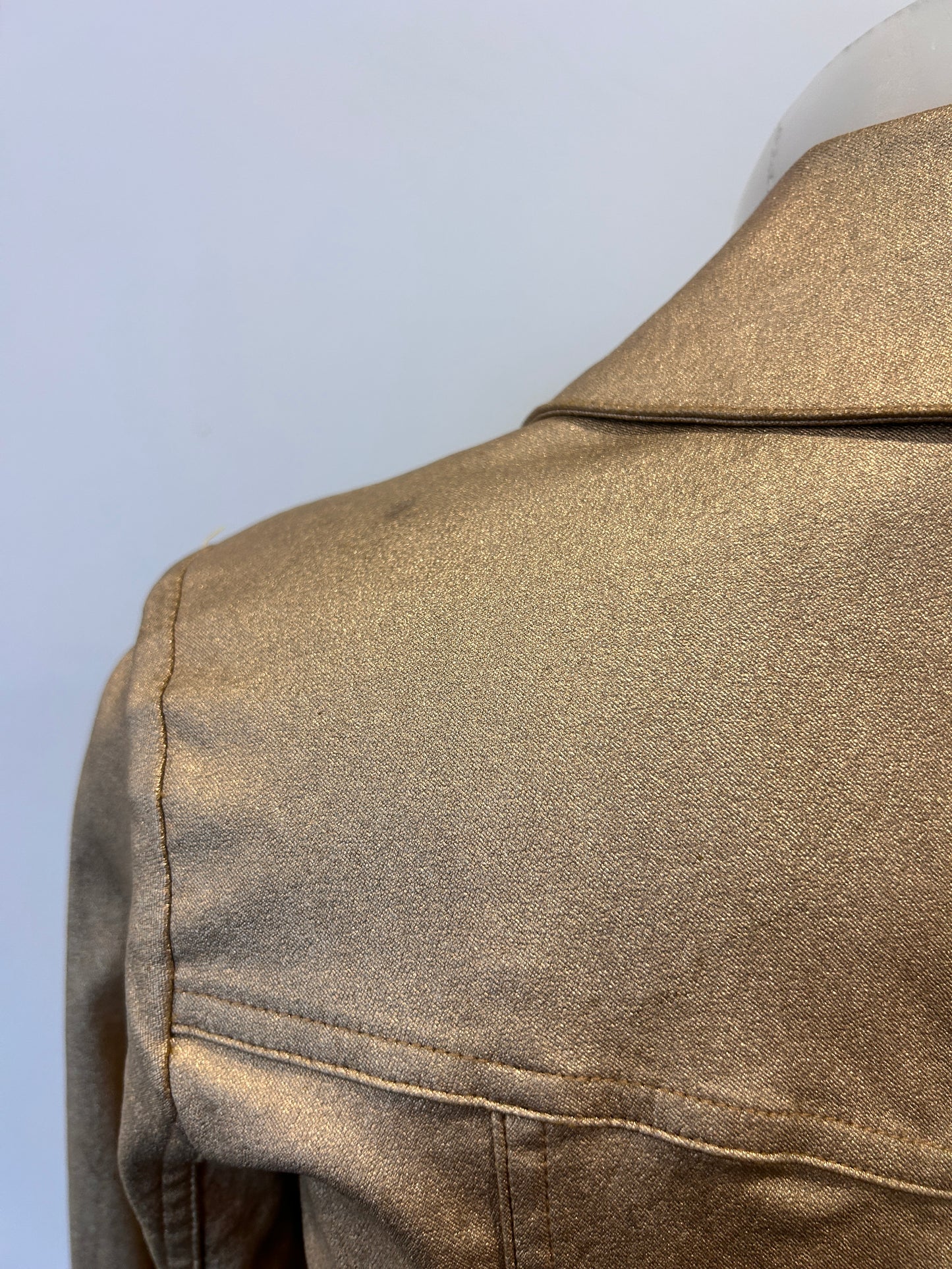Pretty Basic Gold Jacket - Size S
