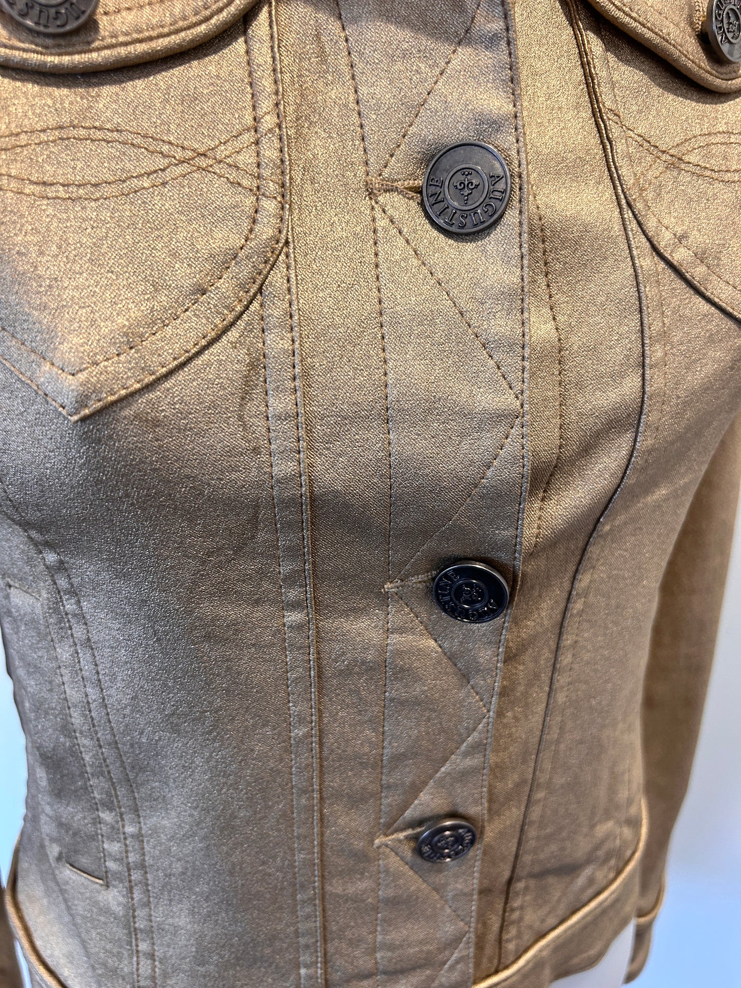 Pretty Basic Gold Jacket - Size S