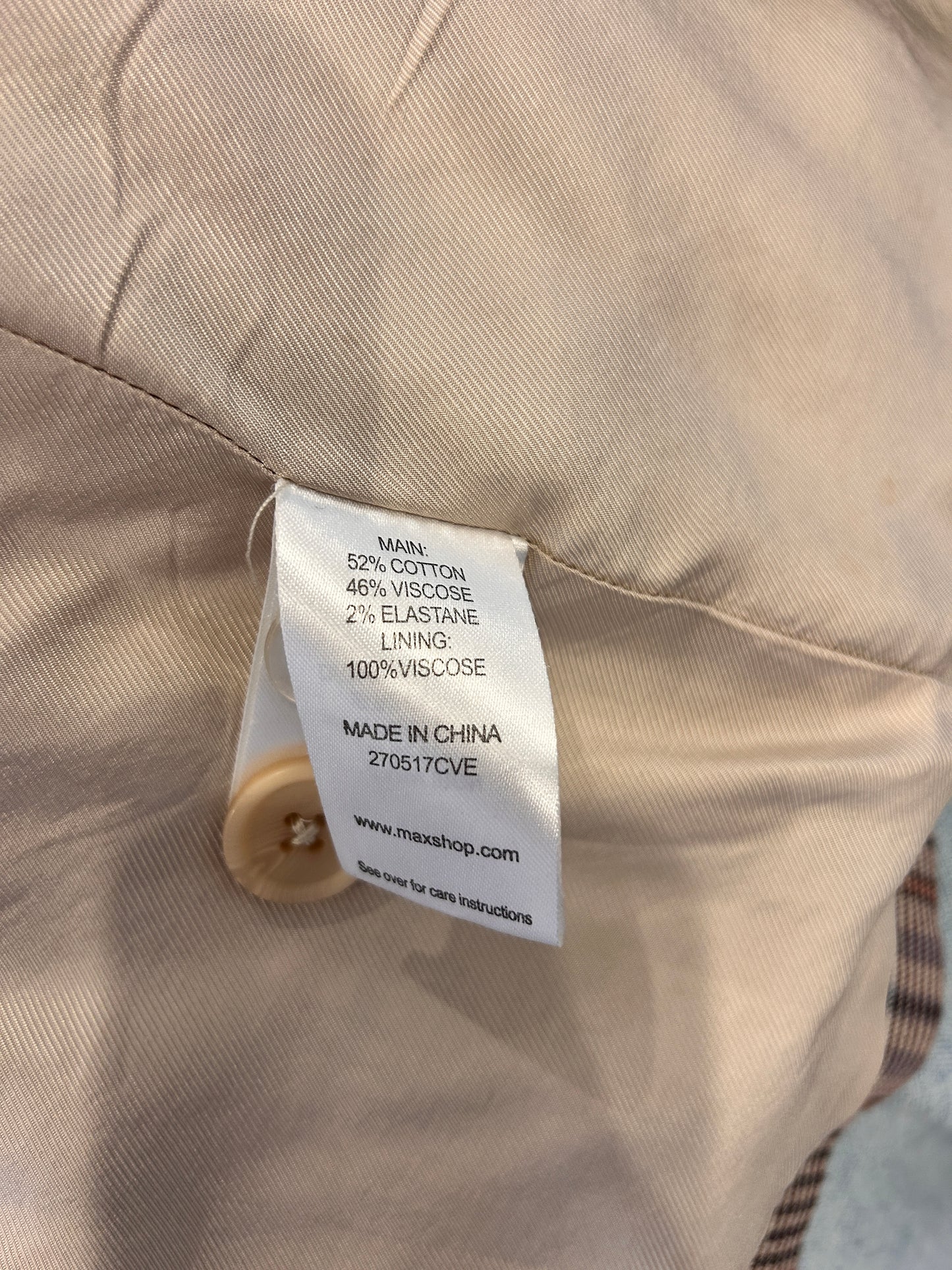 Max Blazer - Size 10