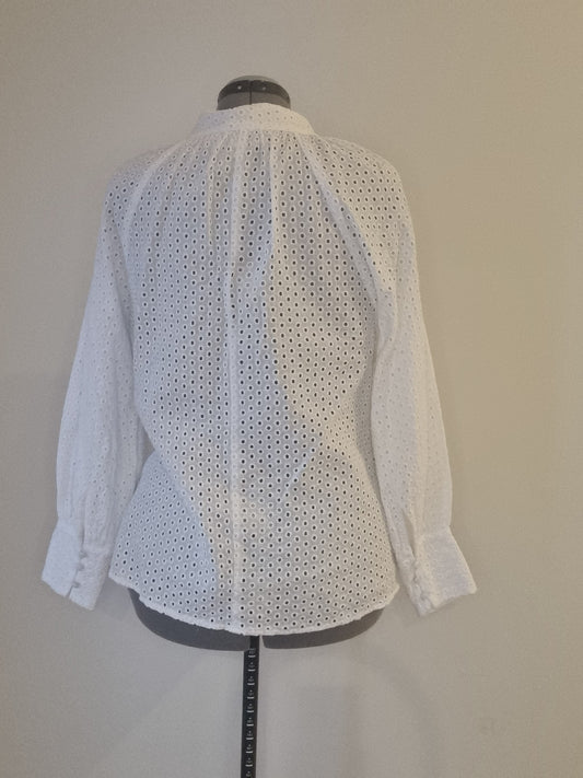 Decjuba Broderie Shirt - Size 14