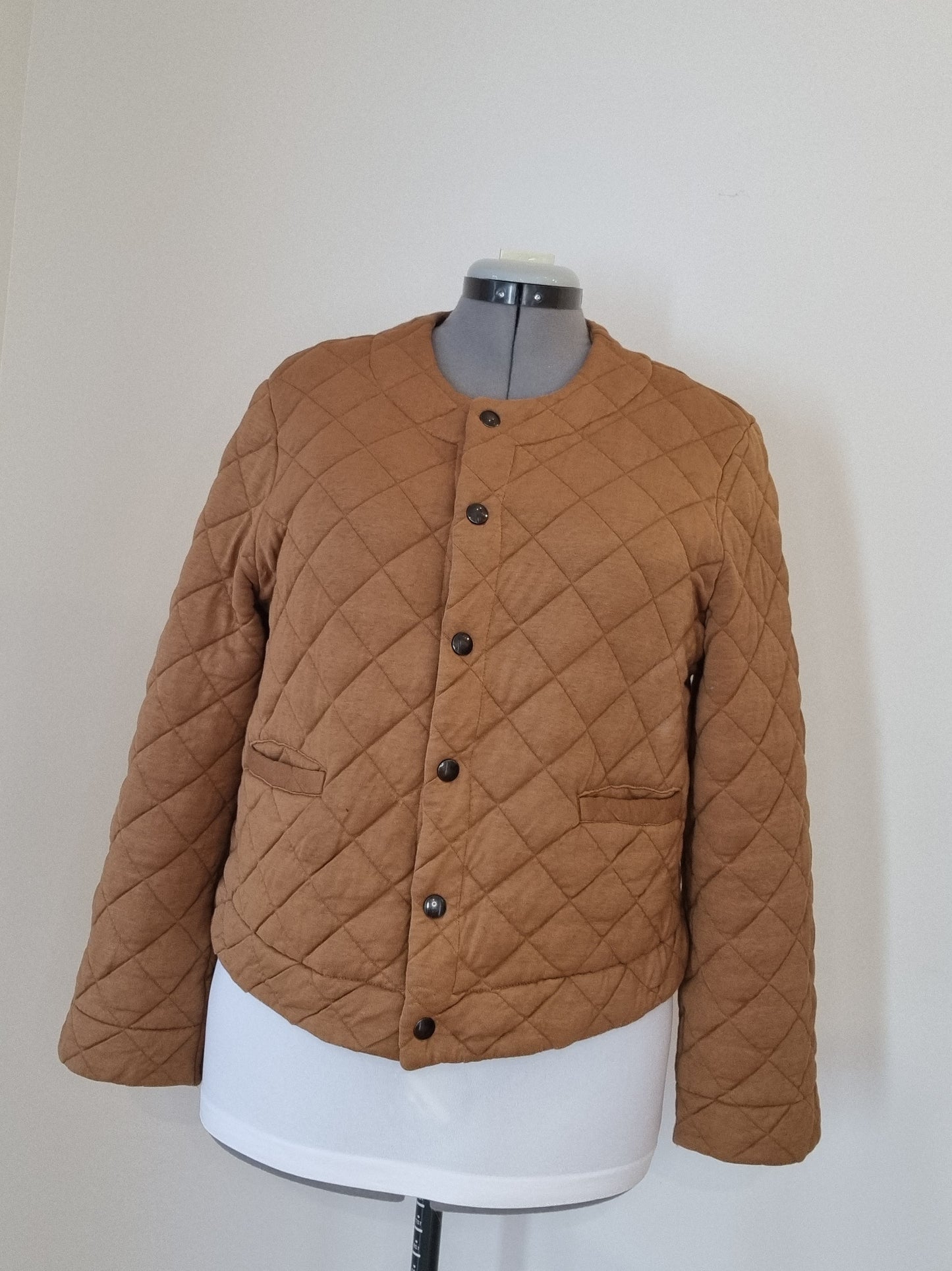 Banana Republic Bomber Style Quilted Jacket - Size M