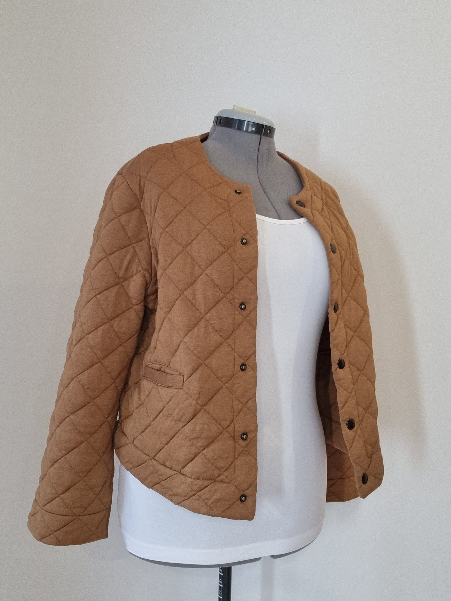 Banana Republic Bomber Style Quilted Jacket - Size M